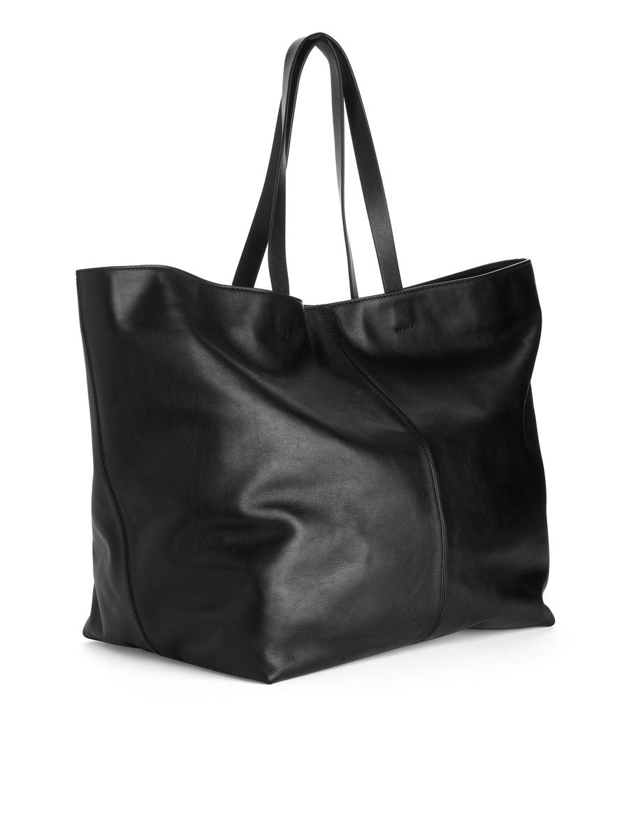 Leather Tote Bag-#272628-12509