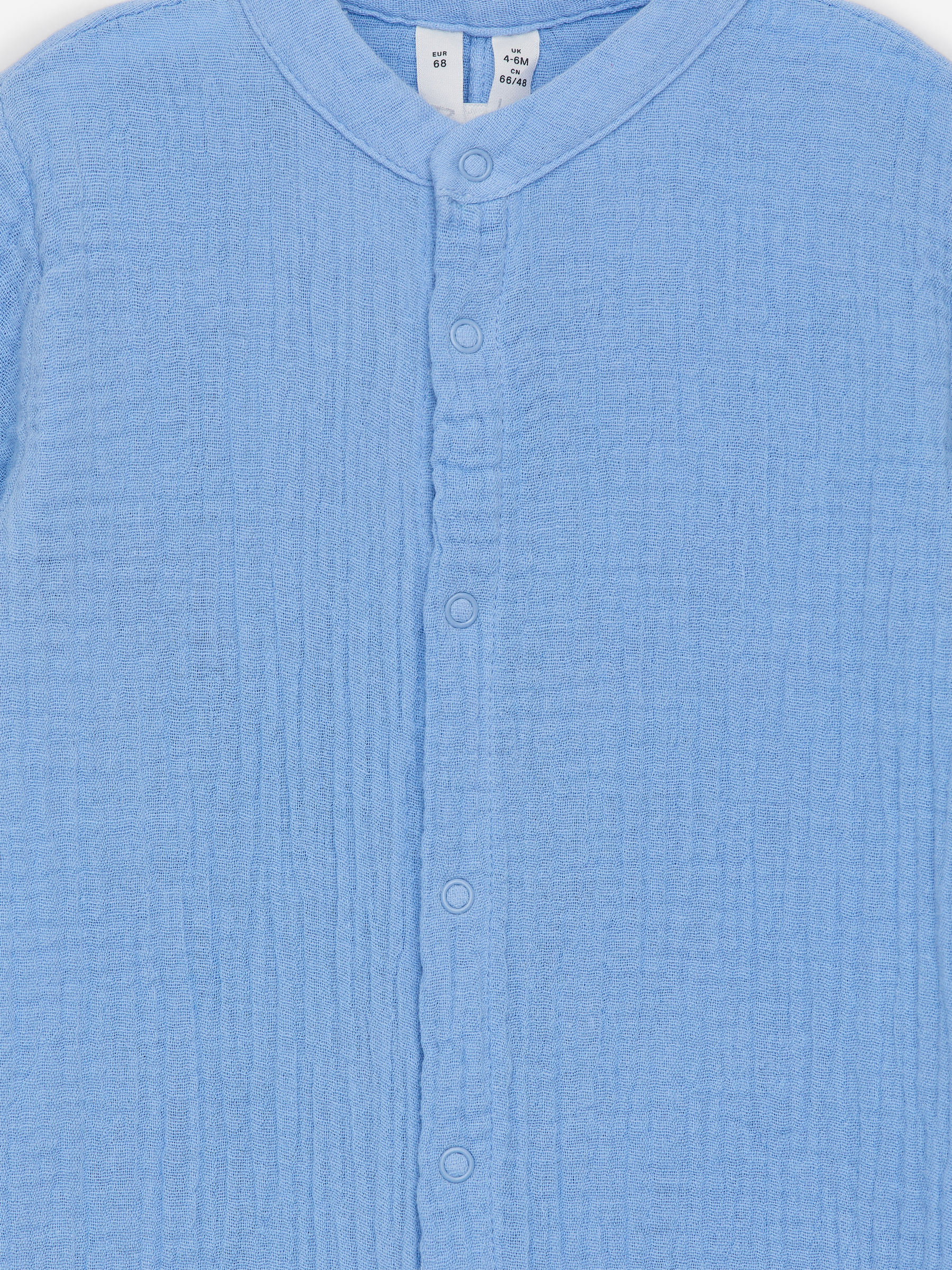 Strampler aus Baumwollmusselin - Blau - Regular Fit - Kinder - StillMedia/DescriptiveDetail - 1