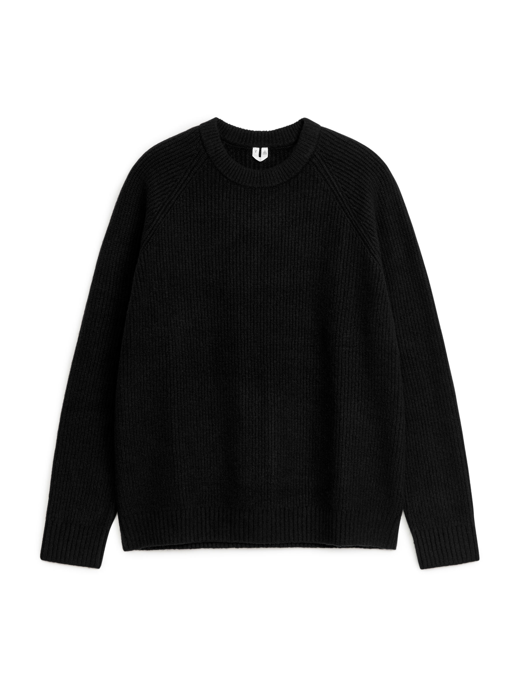 Maglione girocollo con lavorazione a coste-#363638-6318