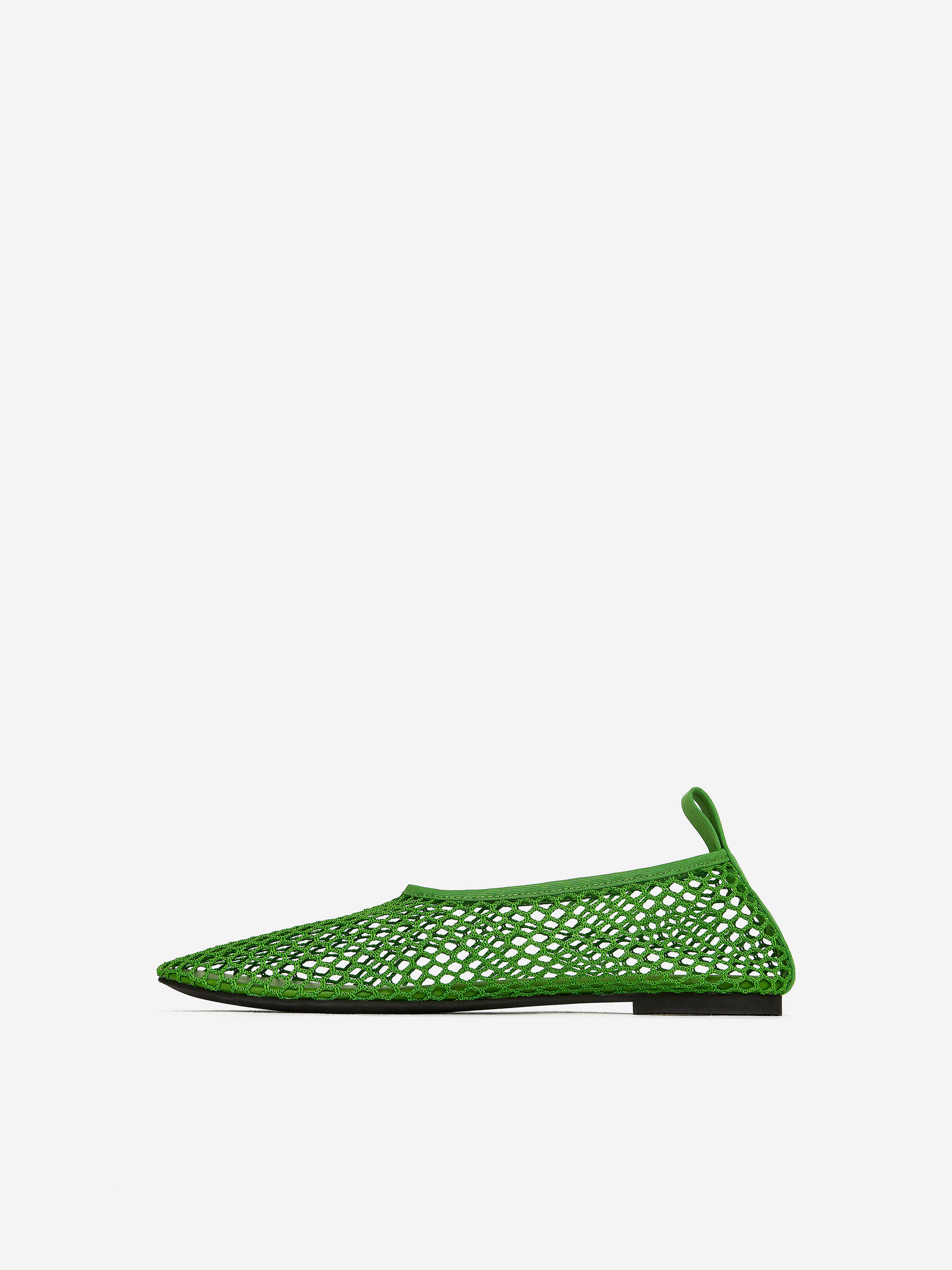 Fishnet Ballet Flat - Green - Women - StillMedia/DescriptiveStillLife - 4