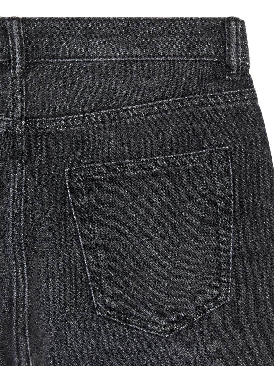 PARK Regular Straight Jeans-#494A4F-11990