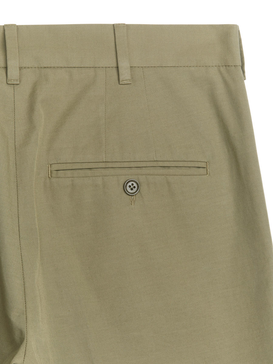 Baumwollhose - Khaki - Regular Fit - Men - 1214035001