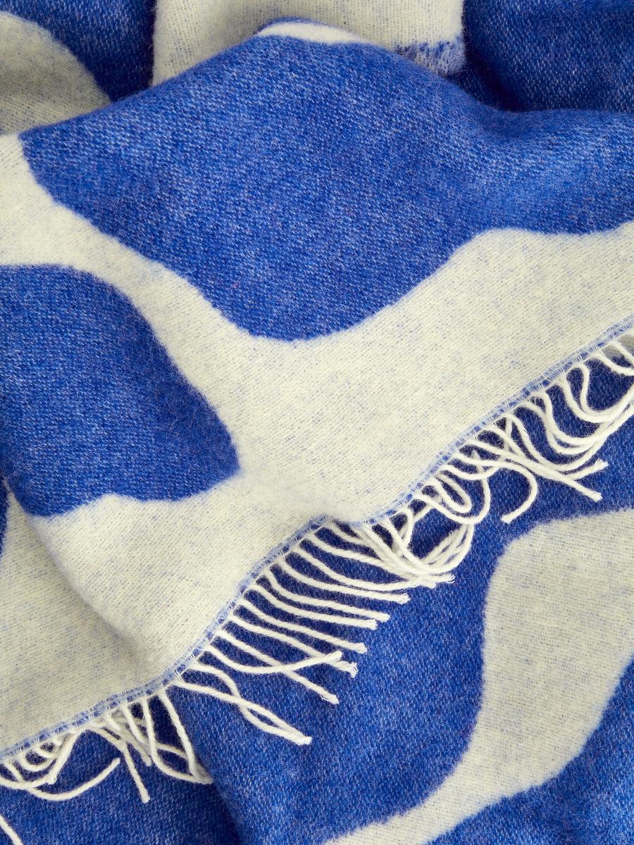 Linnea Andersson Blanket Bright Blue Homeware ARKET DK