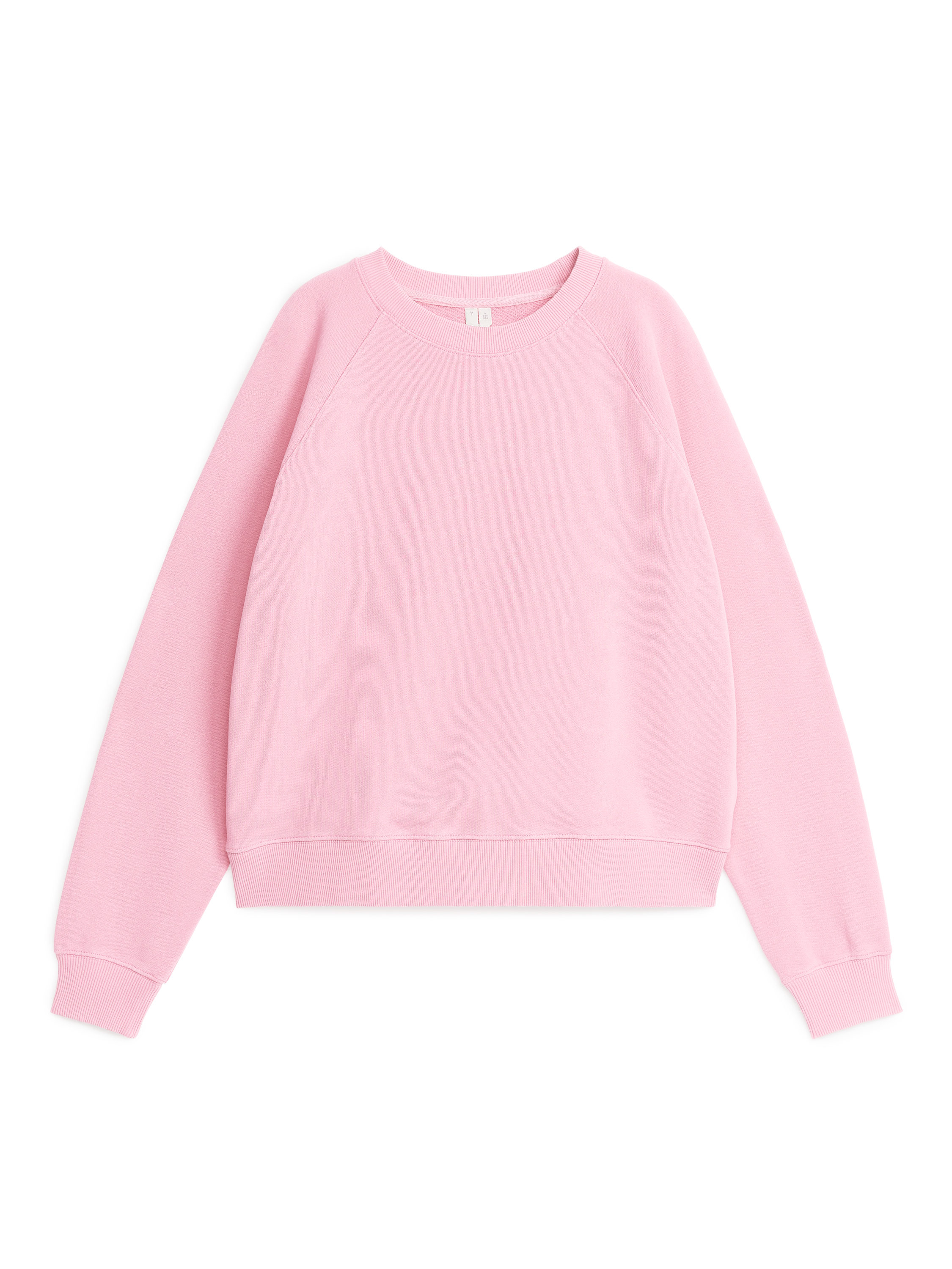 Soft French Terry Sweatshirt Light Pink Women ARKET DK