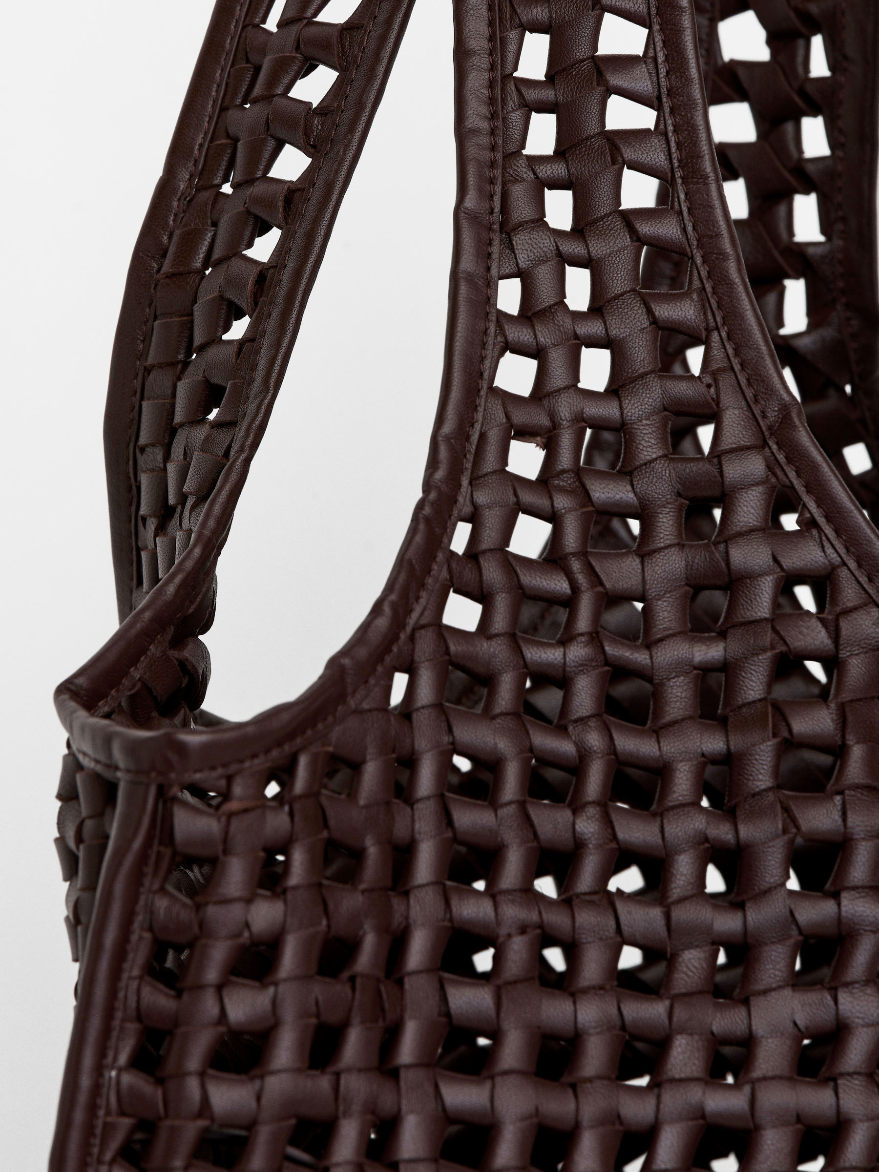 Slouchy Leather Tote - Dark Brown - Women - StillMedia/DescriptiveDetail - 1