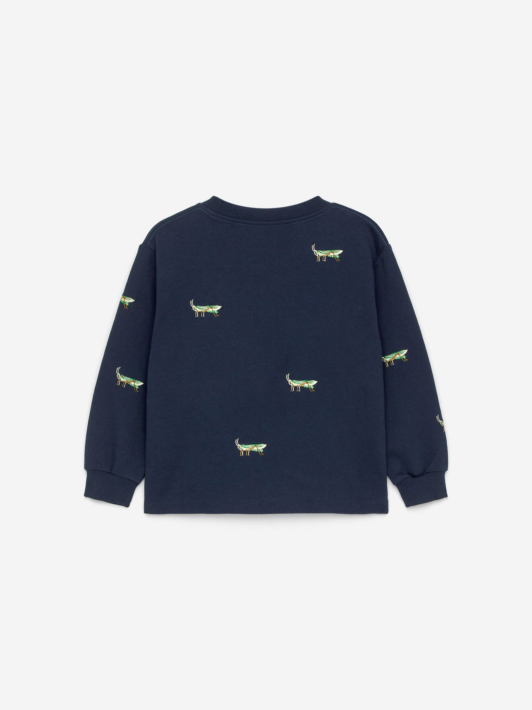 Sweatshirt mit Stickerei - Dunkelblau - Regular Fit - Children - StillMedia/DescriptiveStillLife - 1