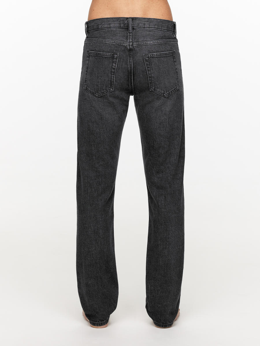 PARK Regular Straight Jeans-#494A4F-11990