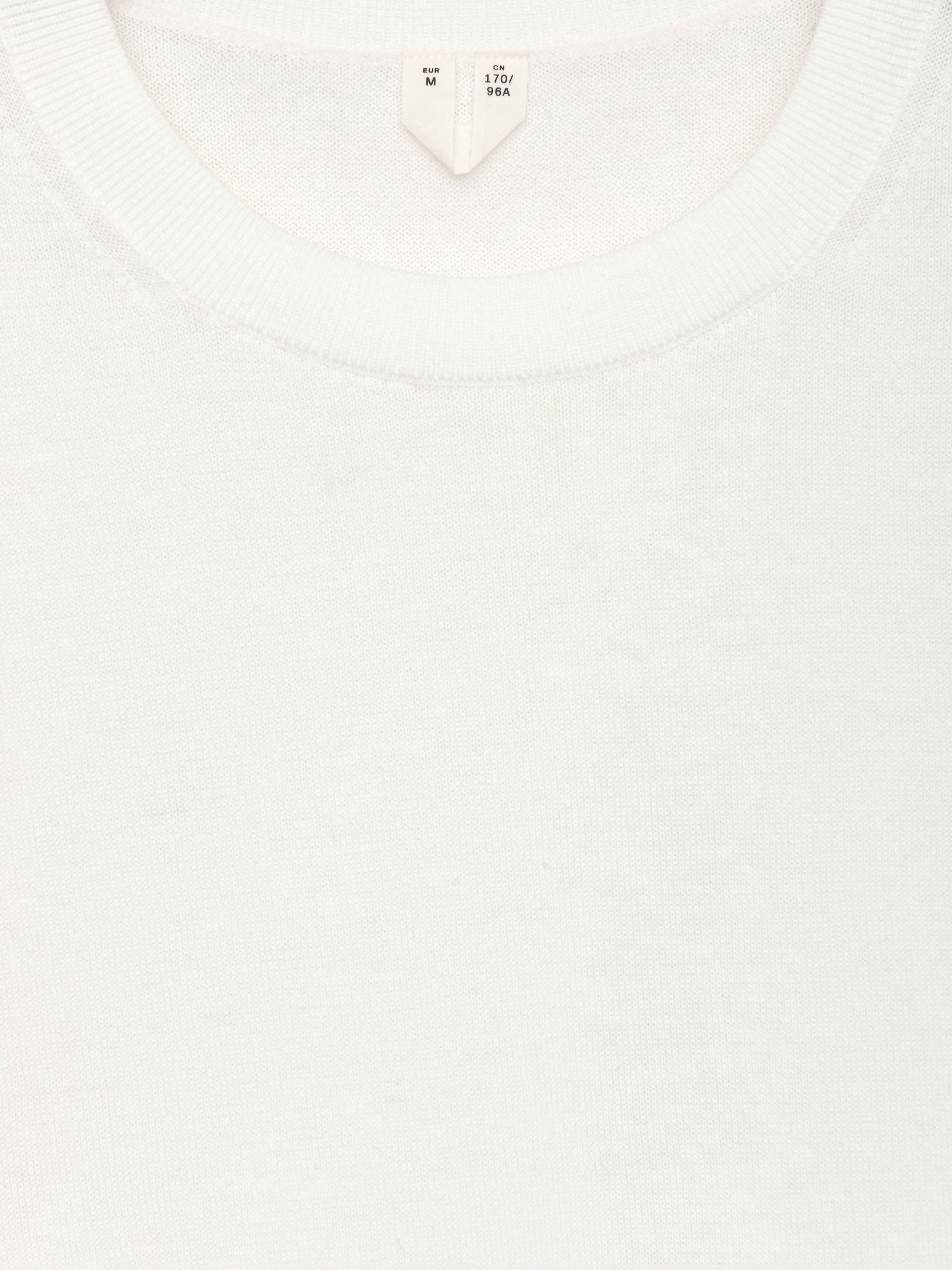 Knitted Short-Sleeved Top - Off White - Regular fit - Women - StillMedia/DescriptiveDetail - 2