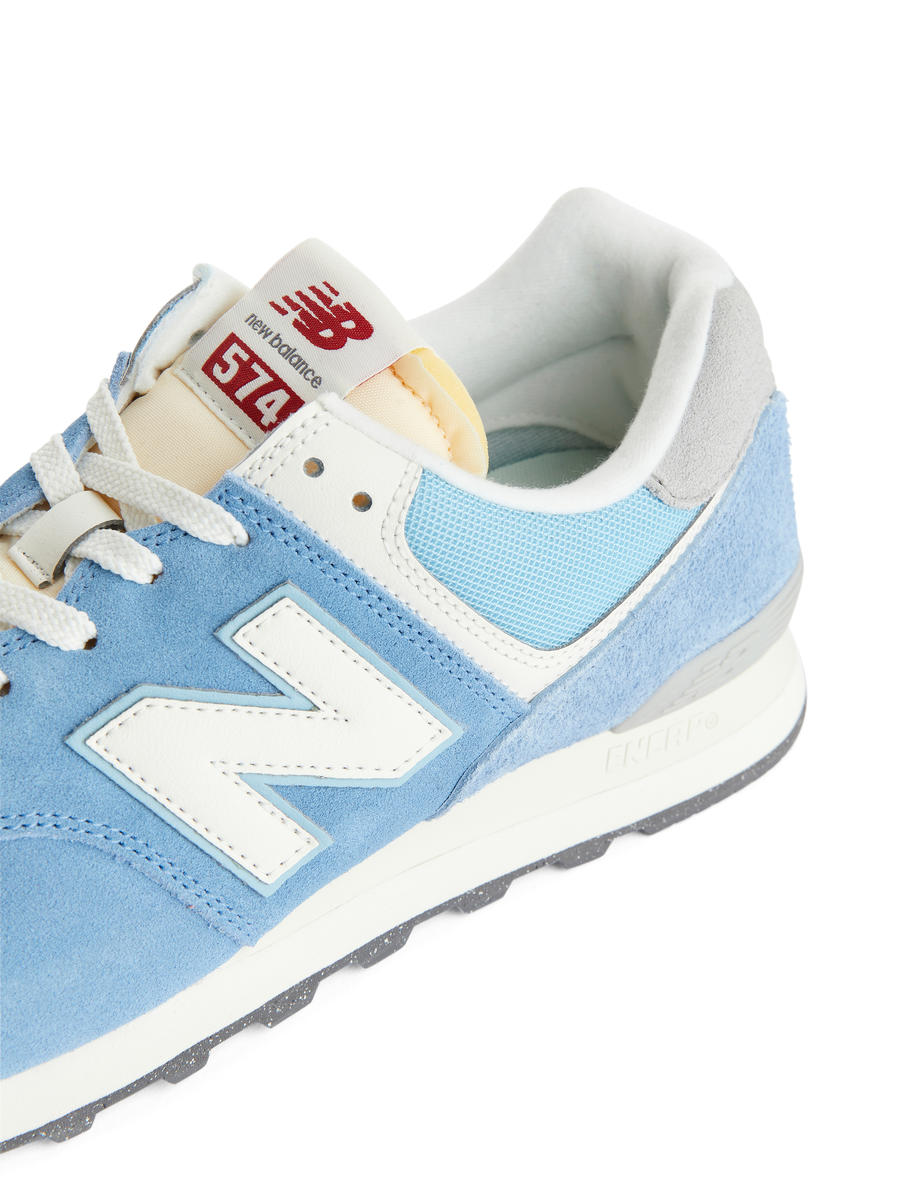 New balance light blue trainers best sale