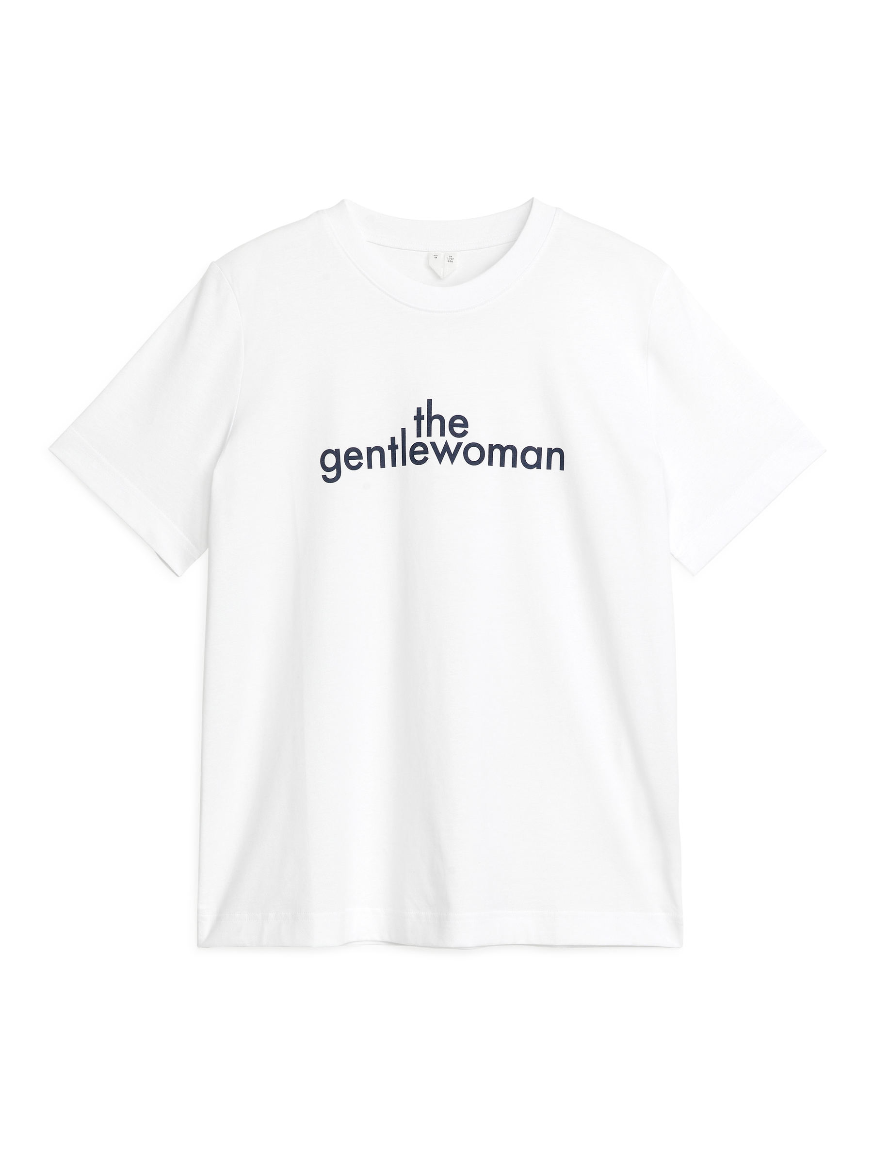 T-Shirt mit „The Gentlewoman“ Aufschrift-#FFFFFF-7667