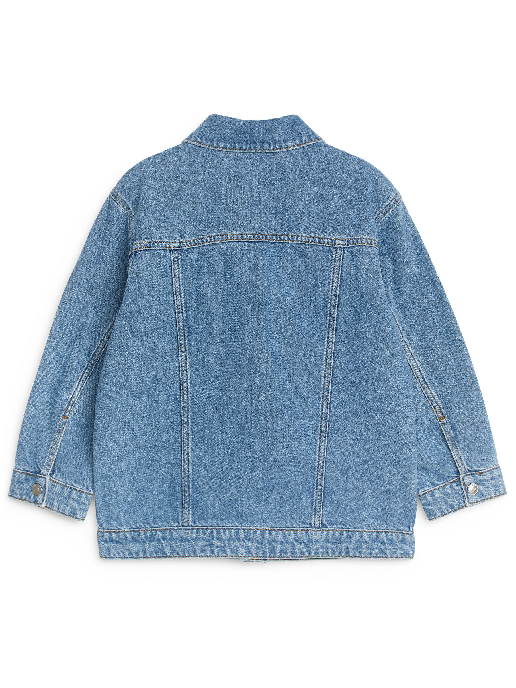 Oversized Denim Jacket - Light Blue - Oversized - Children - StillMedia/DescriptiveStillLife - 1