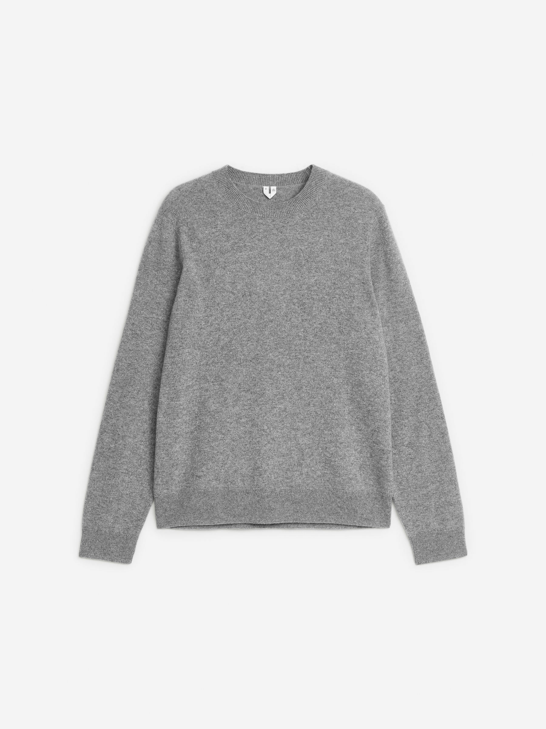 Cashmere-Wool Jumper-#A5A5A5-9263