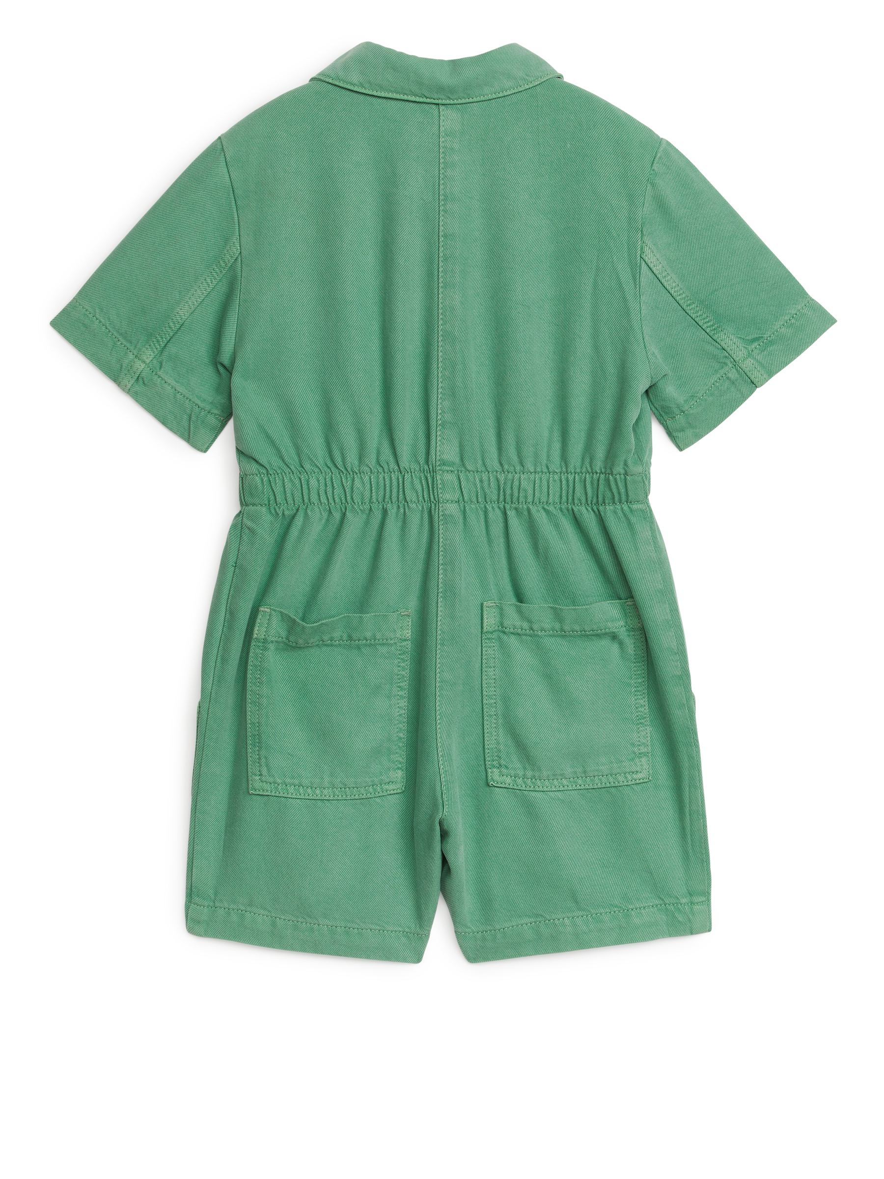 Lyocell Jumpsuit - Green - Oversized - Children - StillMedia/DescriptiveStillLife - 1