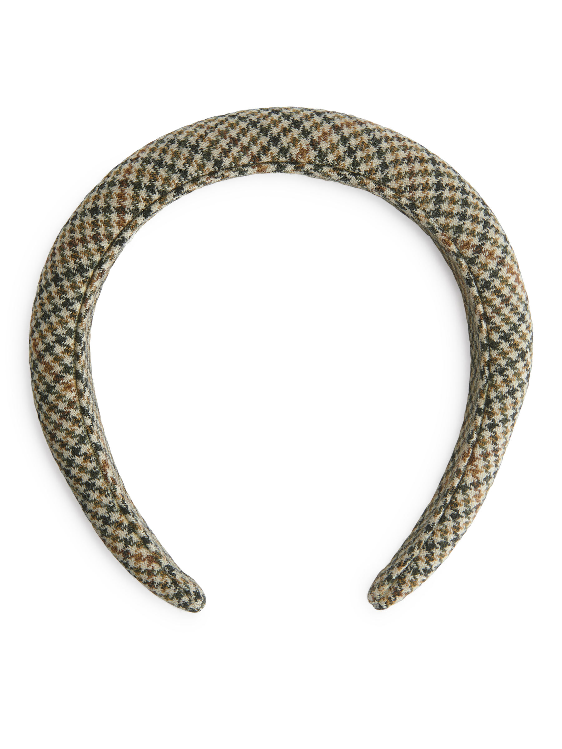 Padded Alice Band-#68513C-13028