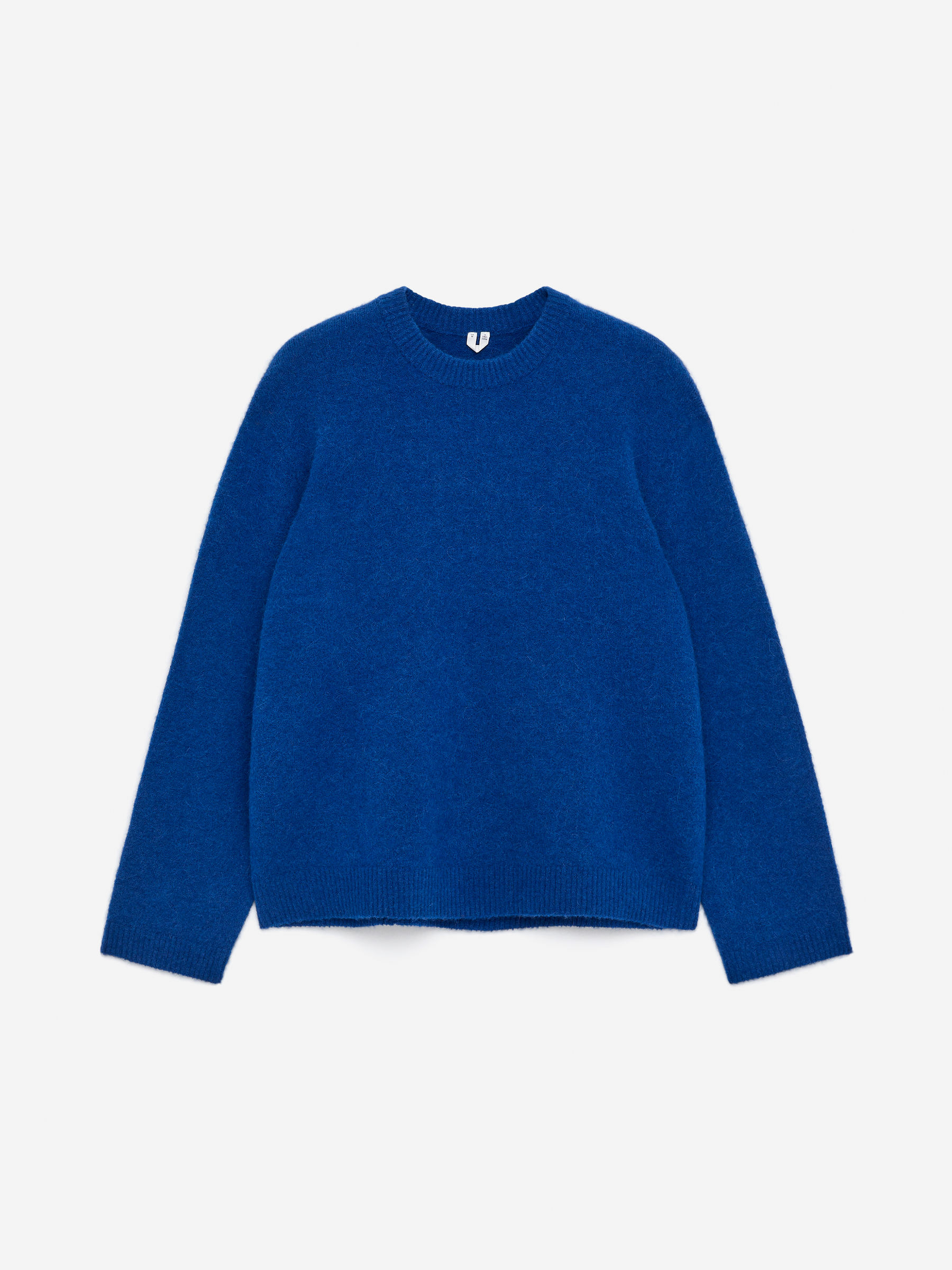 Alpaca-Wool Blend Jumper - Blue - Regular fit - Men - StillMedia/DescriptiveStillLife - 2