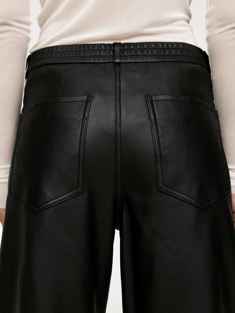 Lockere Lederhose-#272628-7903