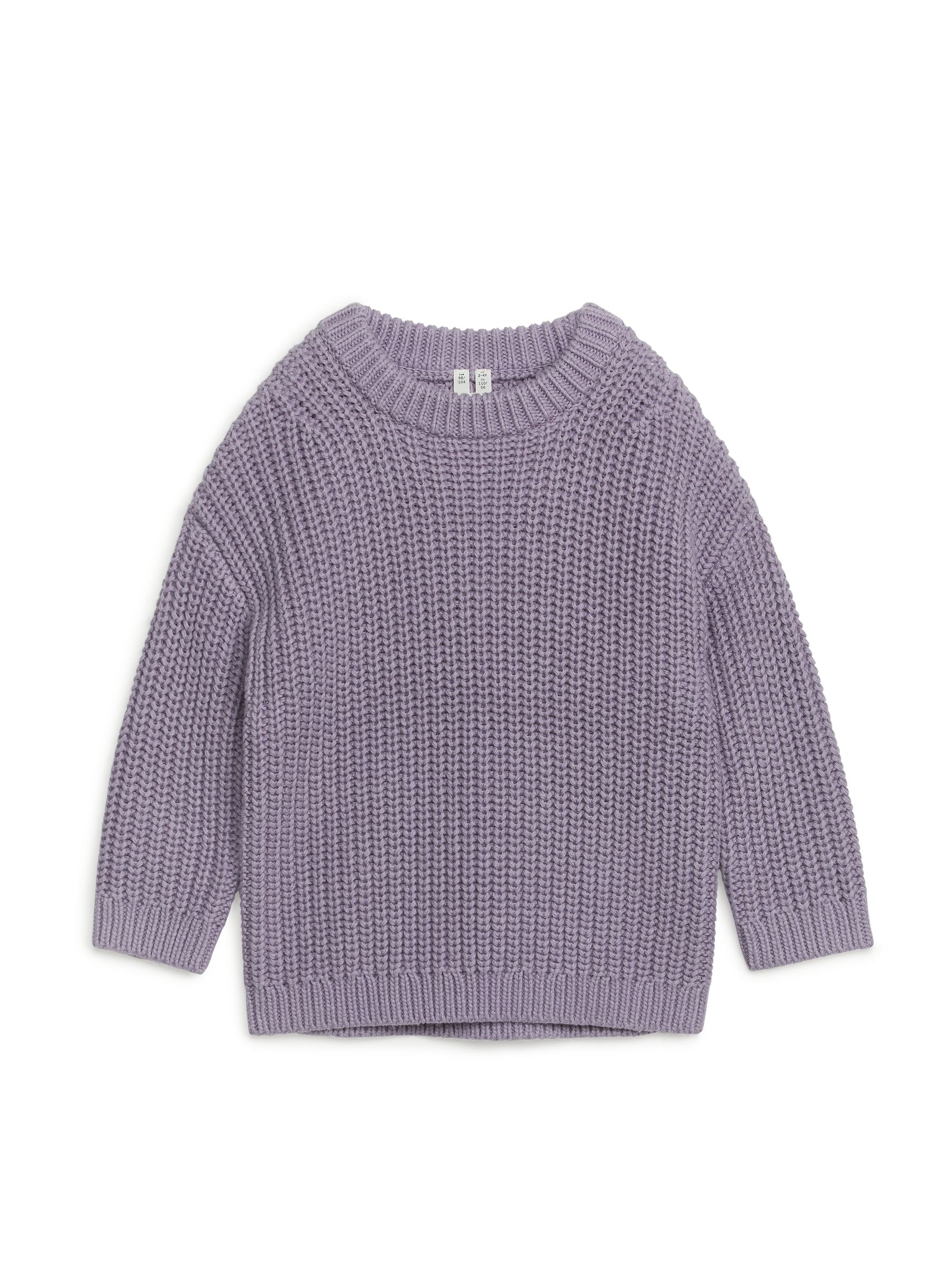 HeavyKnit Jumper - Lilac - Corte relajado - Children - StillMedia/DescriptiveStillLife - 2