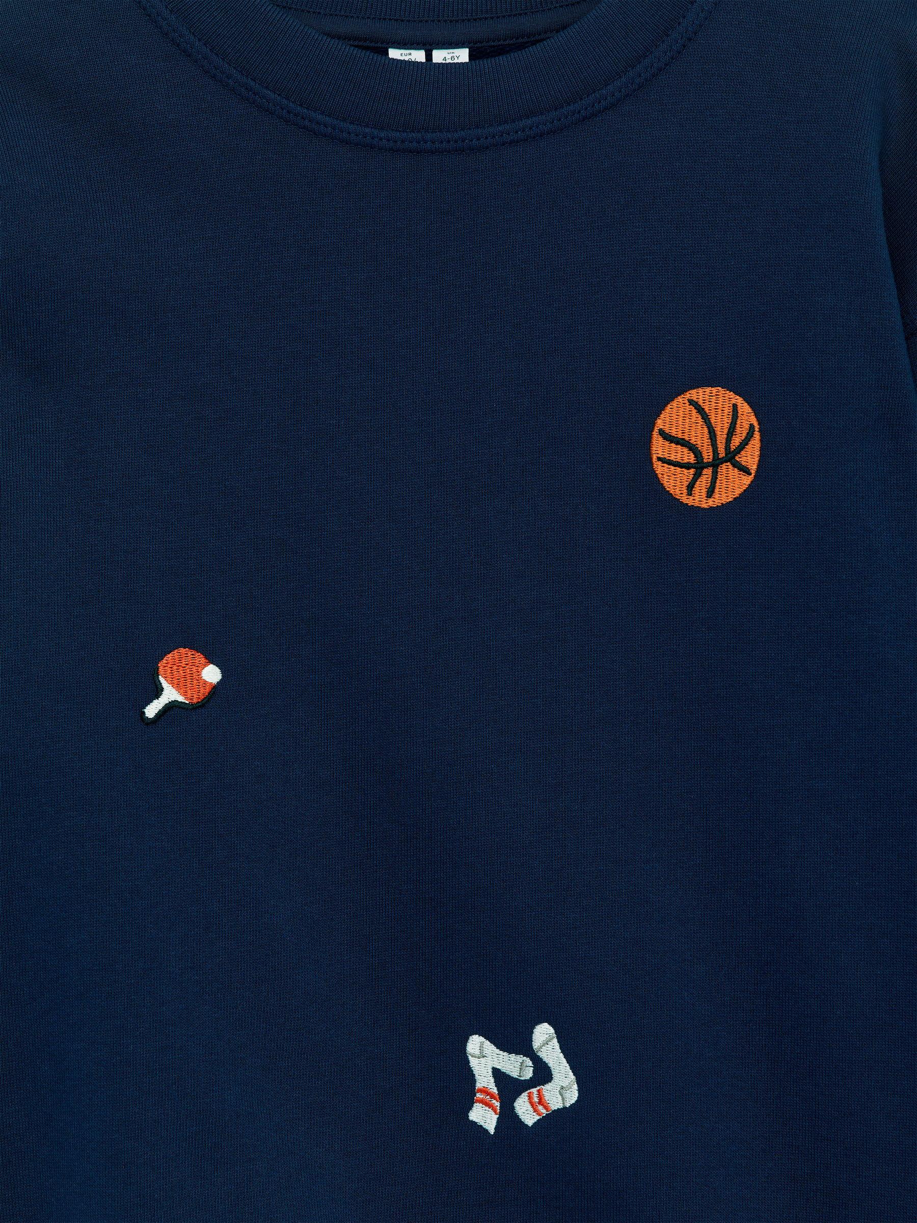 Sweatshirt mit Stickerei - Dunkelblau - Regular Fit - Kinder - StillMedia/DescriptiveDetail - 1