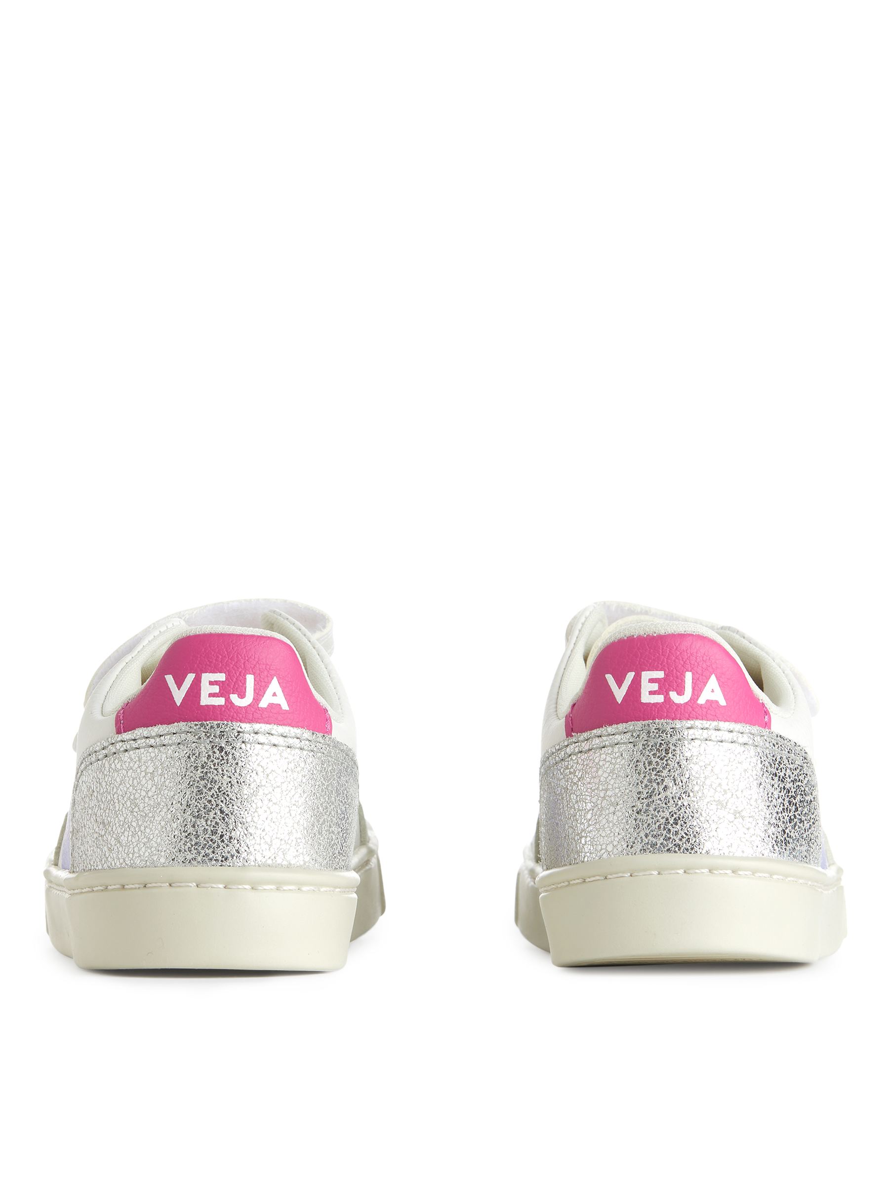 Veja V-12 Kids Trainers - White/Pink - Children - StillMedia/DescriptiveStillLife - 1
