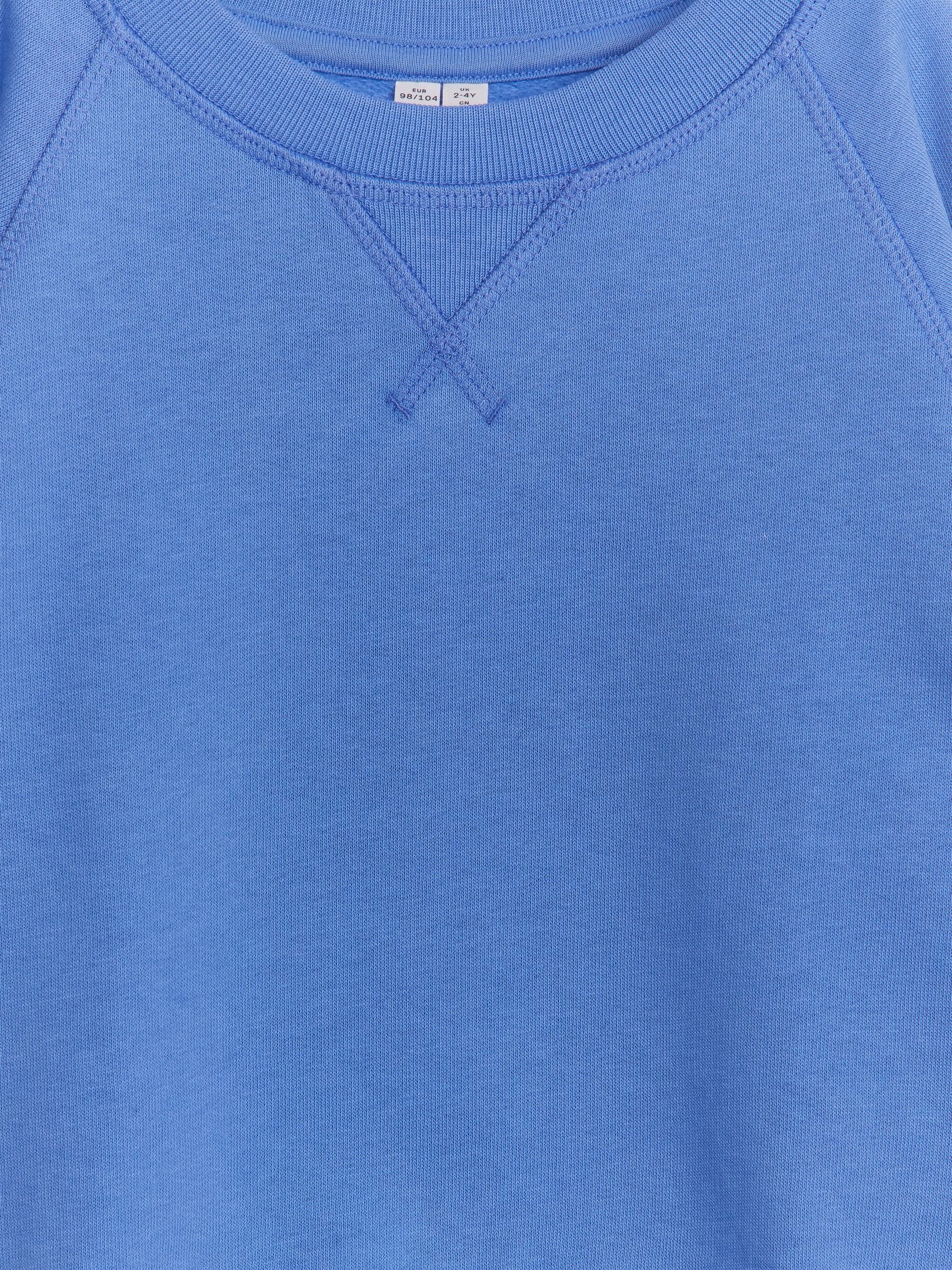 Crew-Neck Sweatshirt - Blue - Fason normalny - Children - StillMedia/DescriptiveDetail - 1
