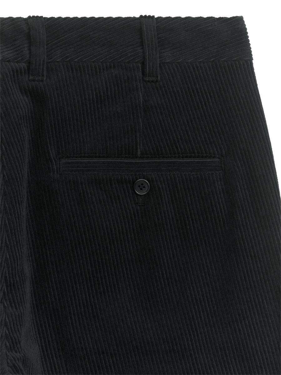 Straigh-Fit Corduroy Chinos-#363638-10829