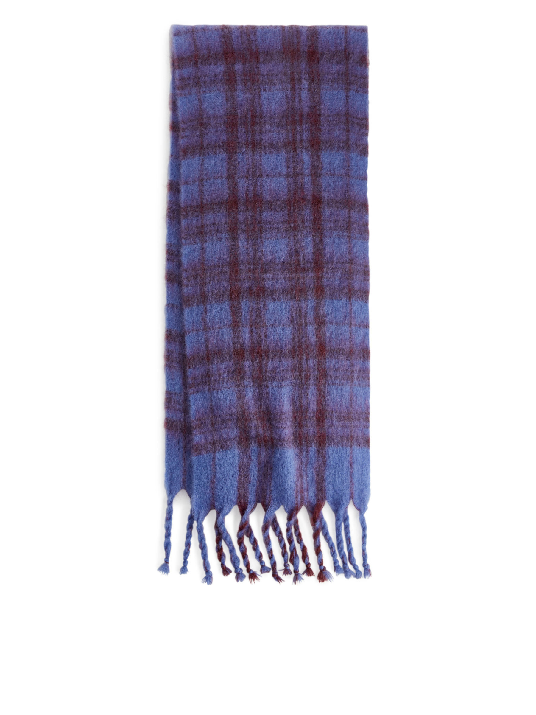 Écharpe en laine écossaise - Bleu - Femme - StillMedia/DescriptiveStillLife - 2