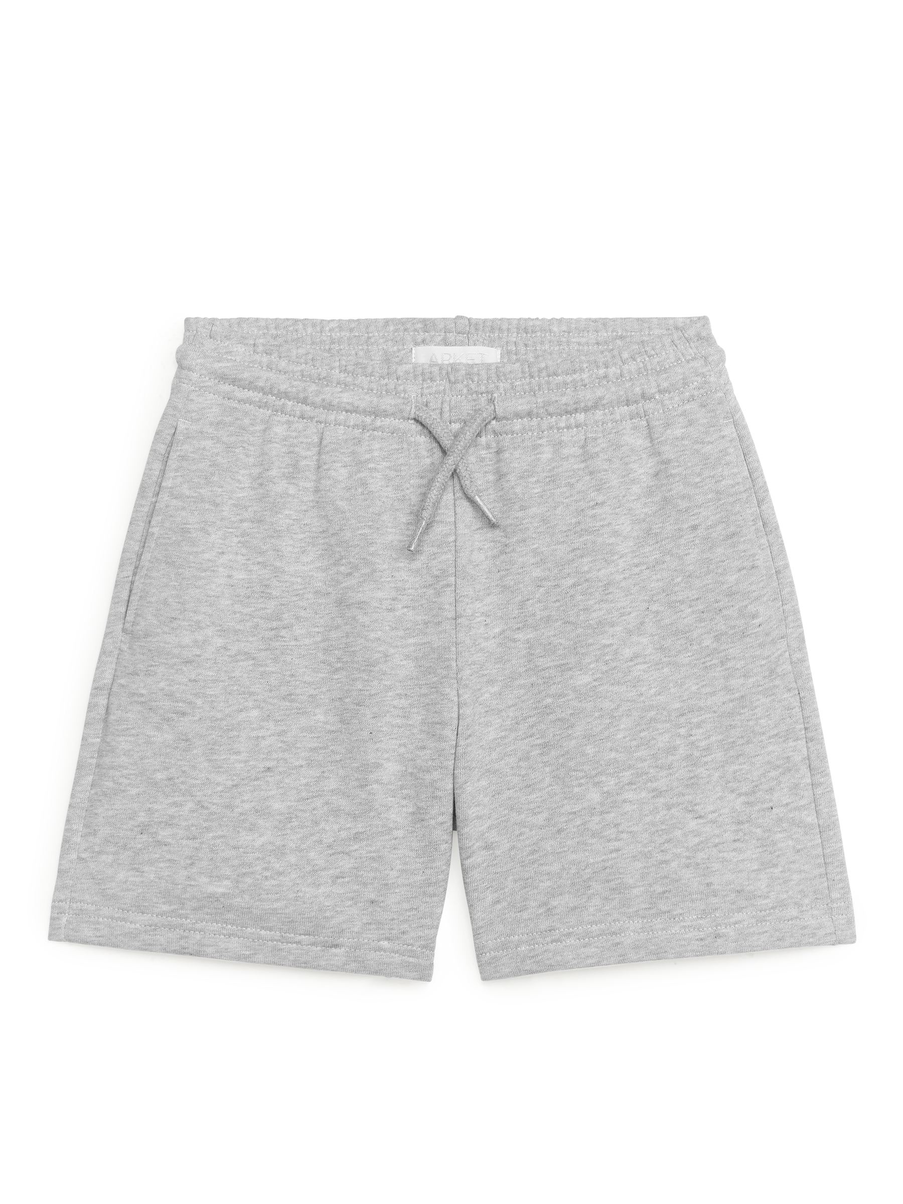 French Terry Shorts-#B9BABC-943