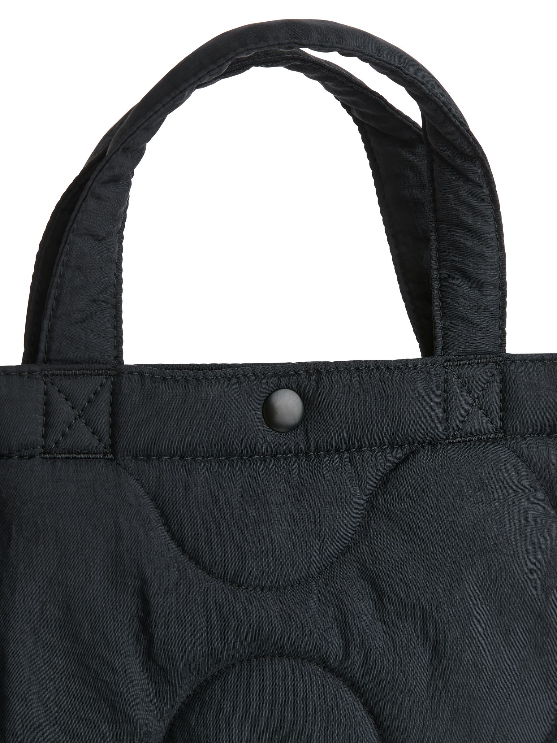 Quilted Tote Bag - Black - Men - StillMedia/DescriptiveDetail - 3