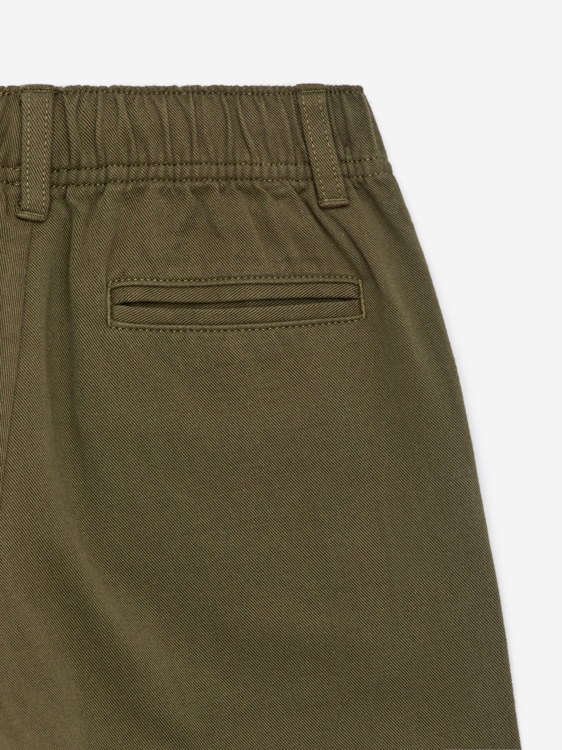 Tapered Cotton Chinos - Khaki - Regular fit - Children - StillMedia/DescriptiveDetail - 8