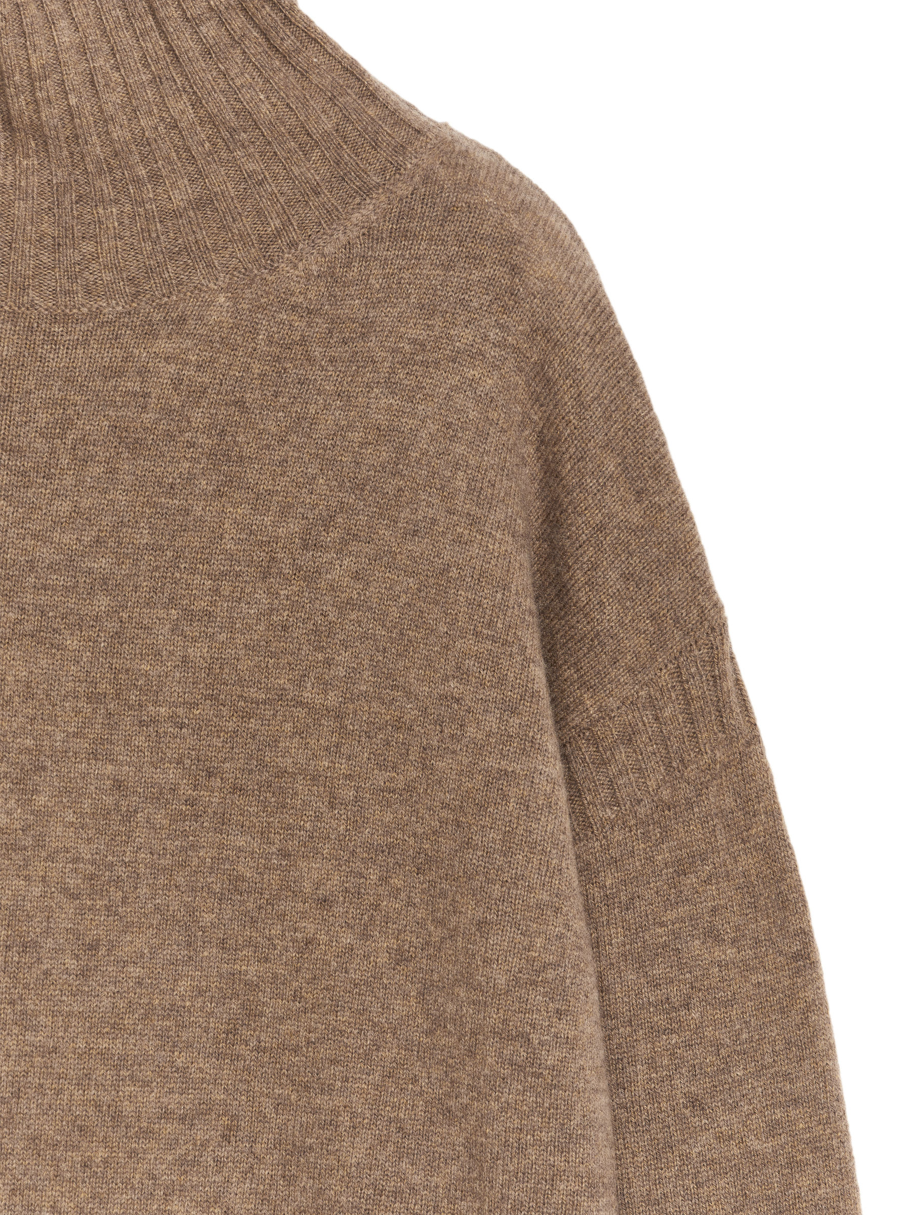 Abito in lana a collo alto - Marrone - Relaxed fit - Women - StillMedia/DescriptiveDetail - 2