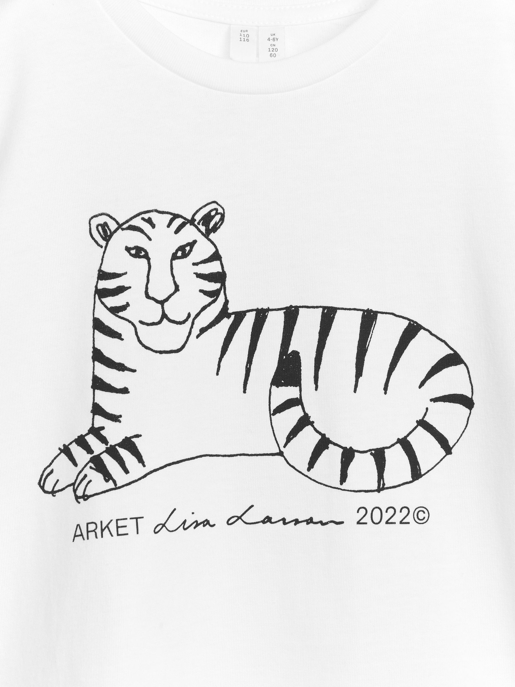 T-shirt con stampa ARKET and Lisa Larson - Bianco - Regular fit - Children - StillMedia/DescriptiveDetail - 1