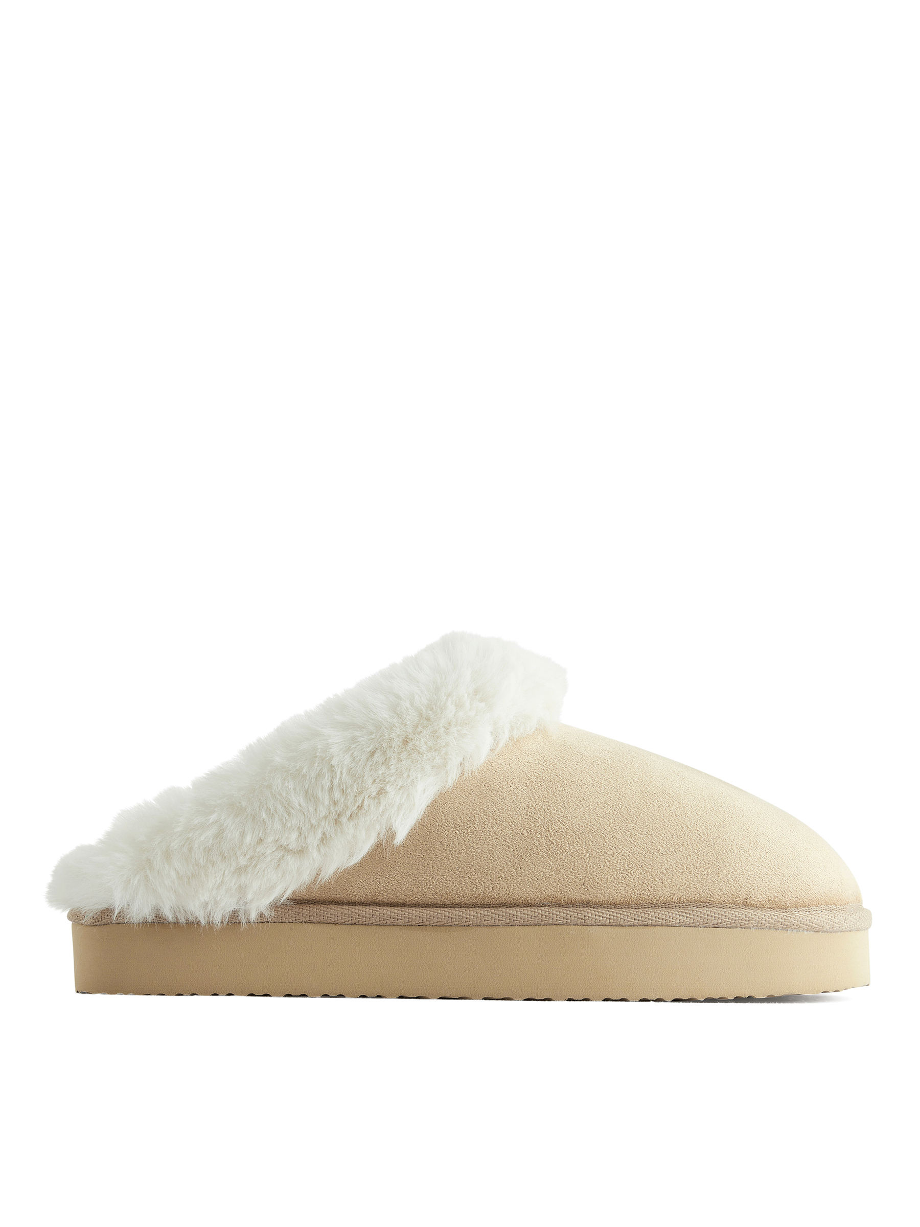 Ciabatta in pelliccia sintetica - Beige - Women - StillMedia/DescriptiveStillLife - 5