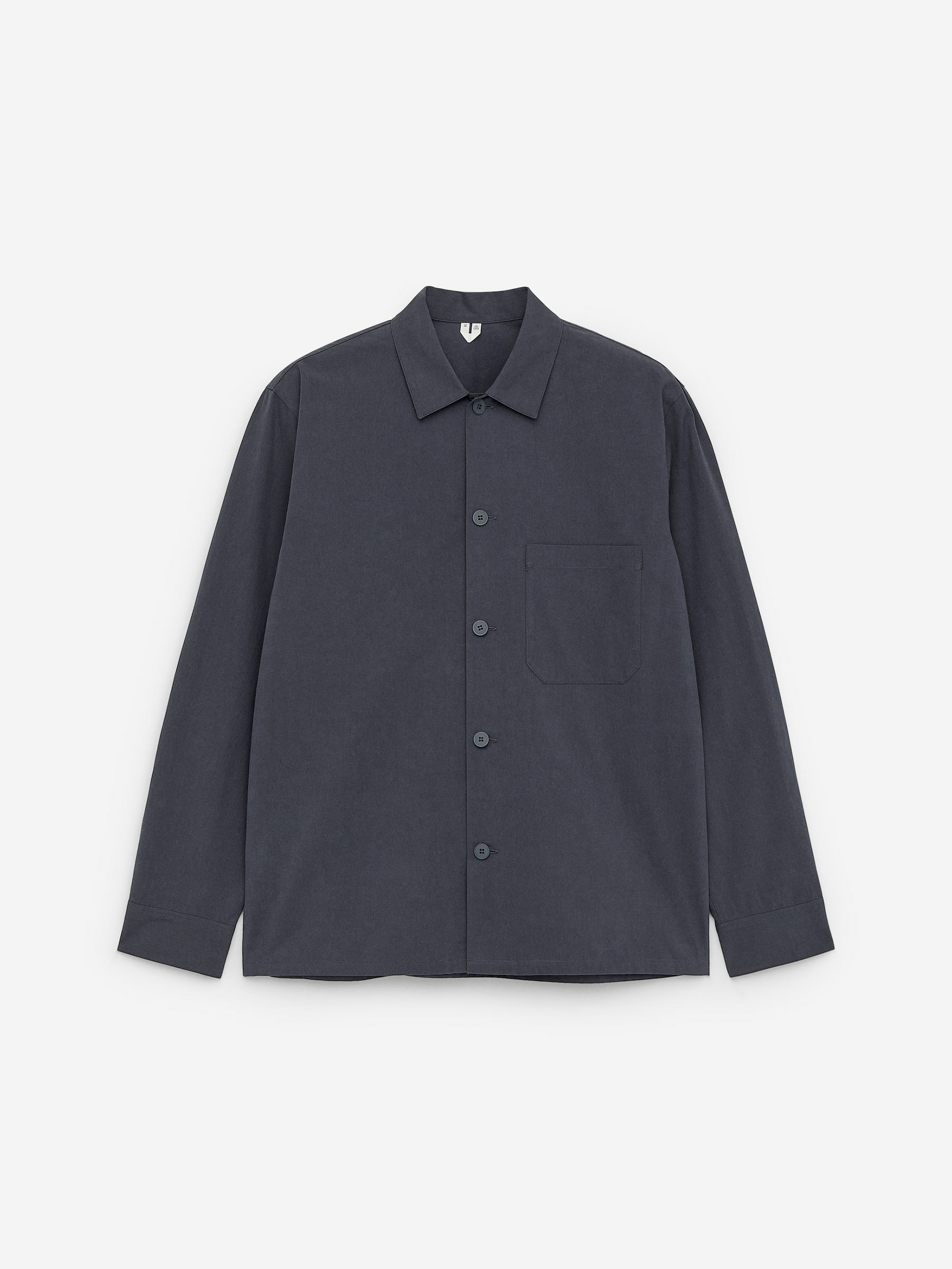 Popeline-Hemd-Blau-14443