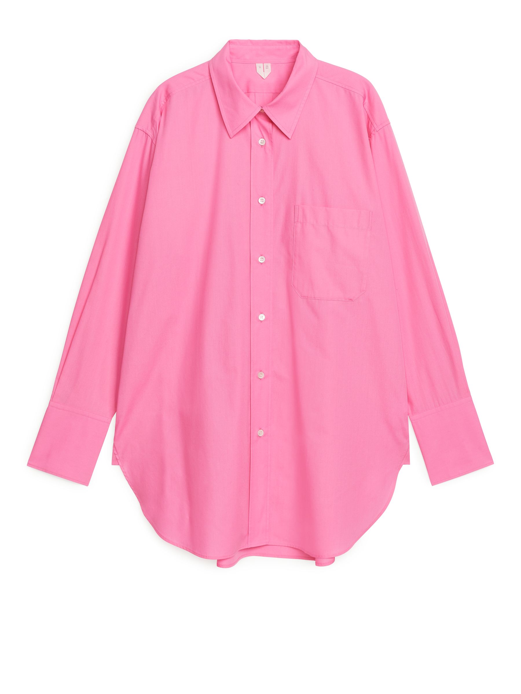 Oversized Poplin Shirt-#CE8EB4-9487