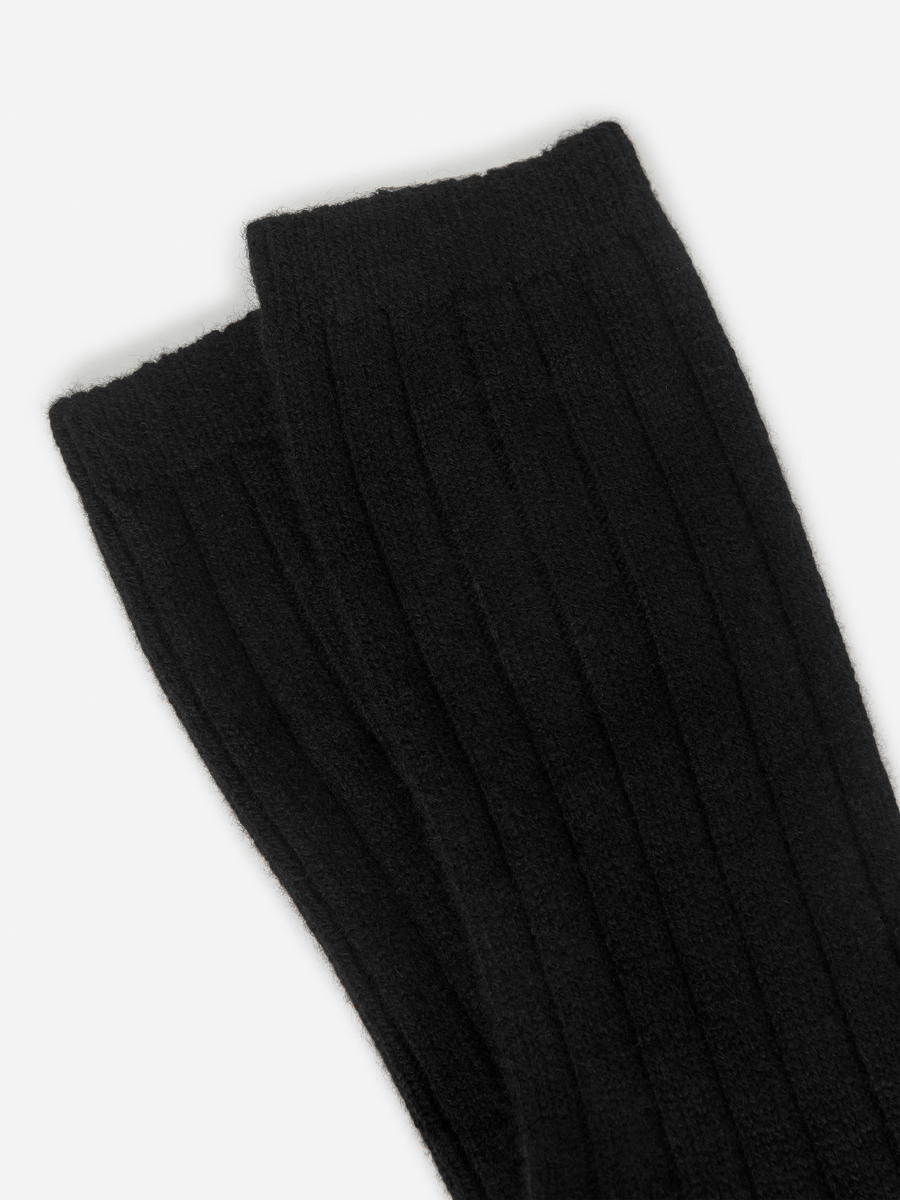 Socken aus Kaschmir und Wolle-#272628-9201