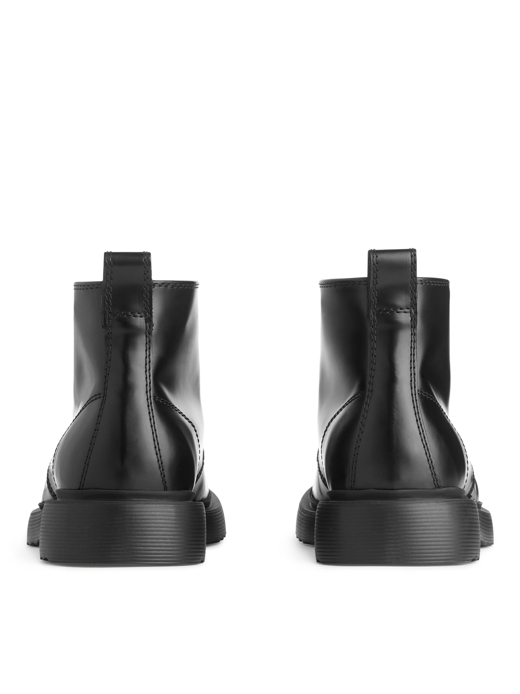 Stivali in pelle con lacci - Nero - Men - StillMedia/DescriptiveStillLife - 6