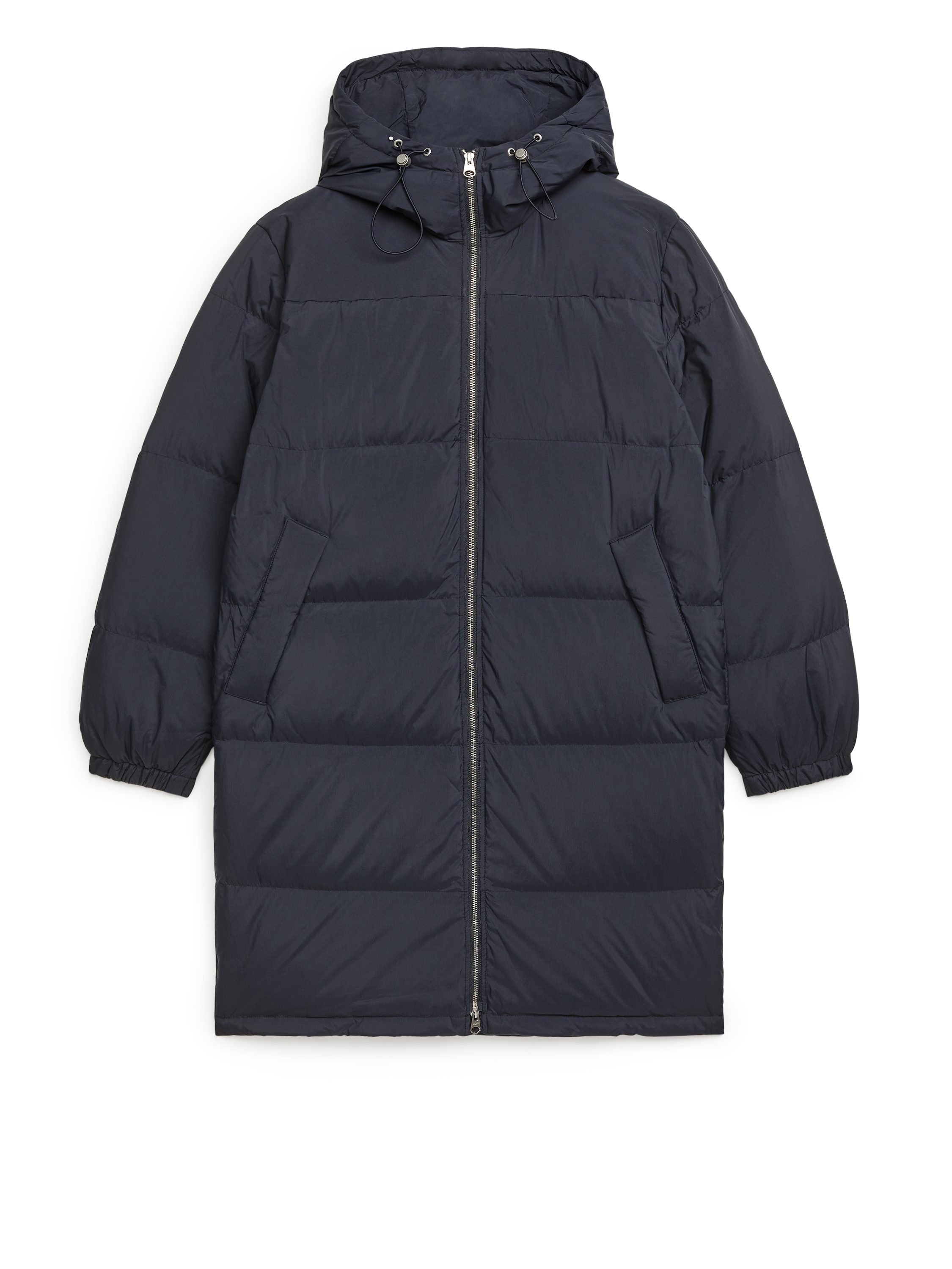 Mid-Length Down Coat – Dark Blue – Women – ARKET WW