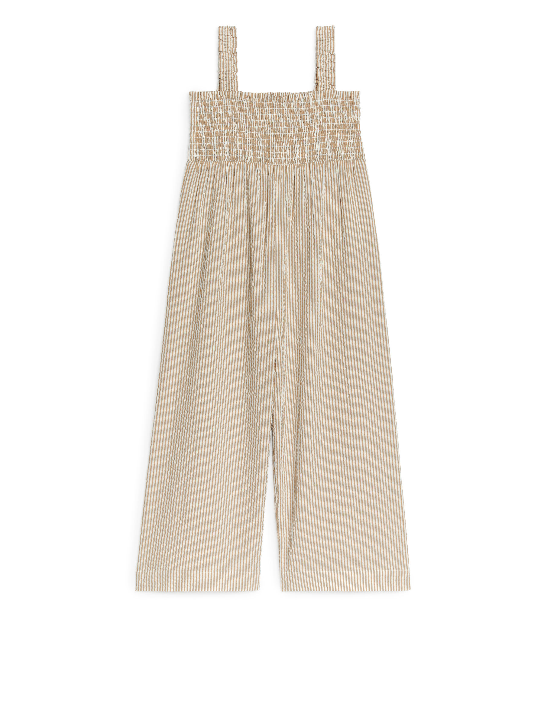 Jumpsuit aus Seersucker - Beige/Weiß - Regular Fit - Kinder - StillMedia/DescriptiveStillLife - 3