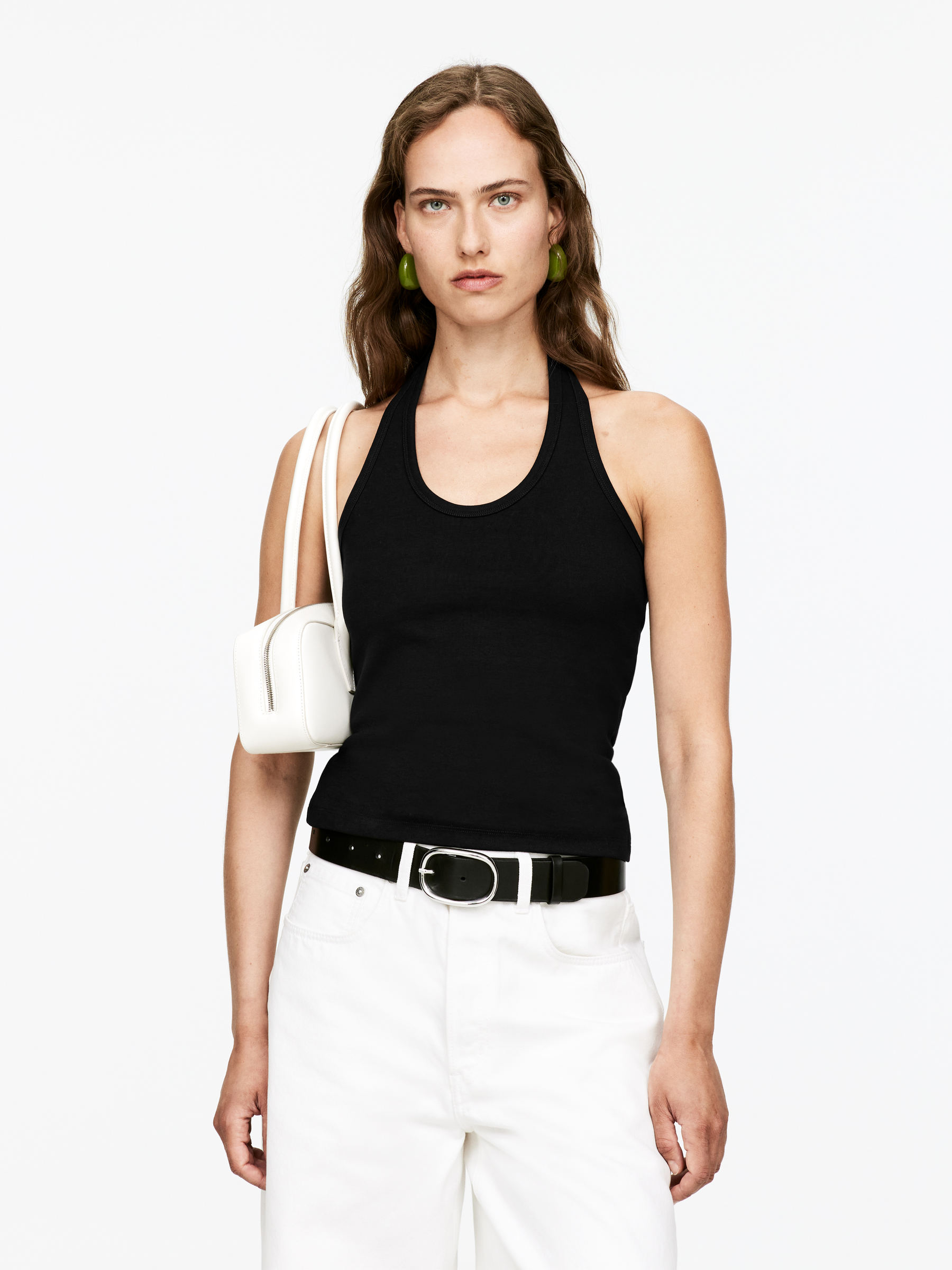 Halterneck Top-#272628-7323