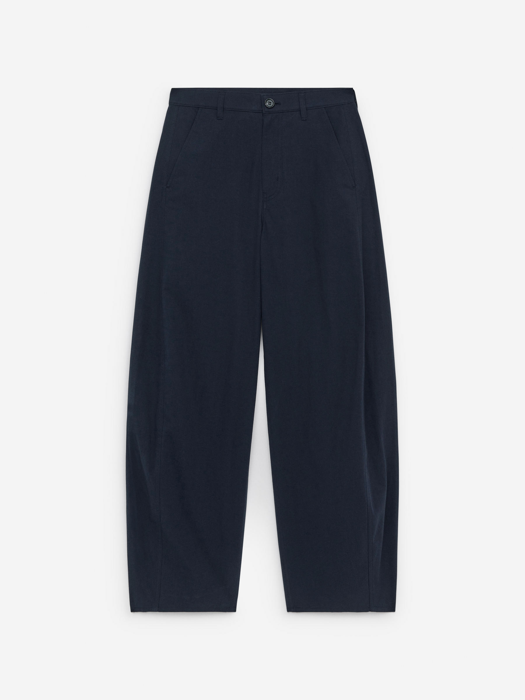 Barrel-Leg Trousers-#0A041F-16049