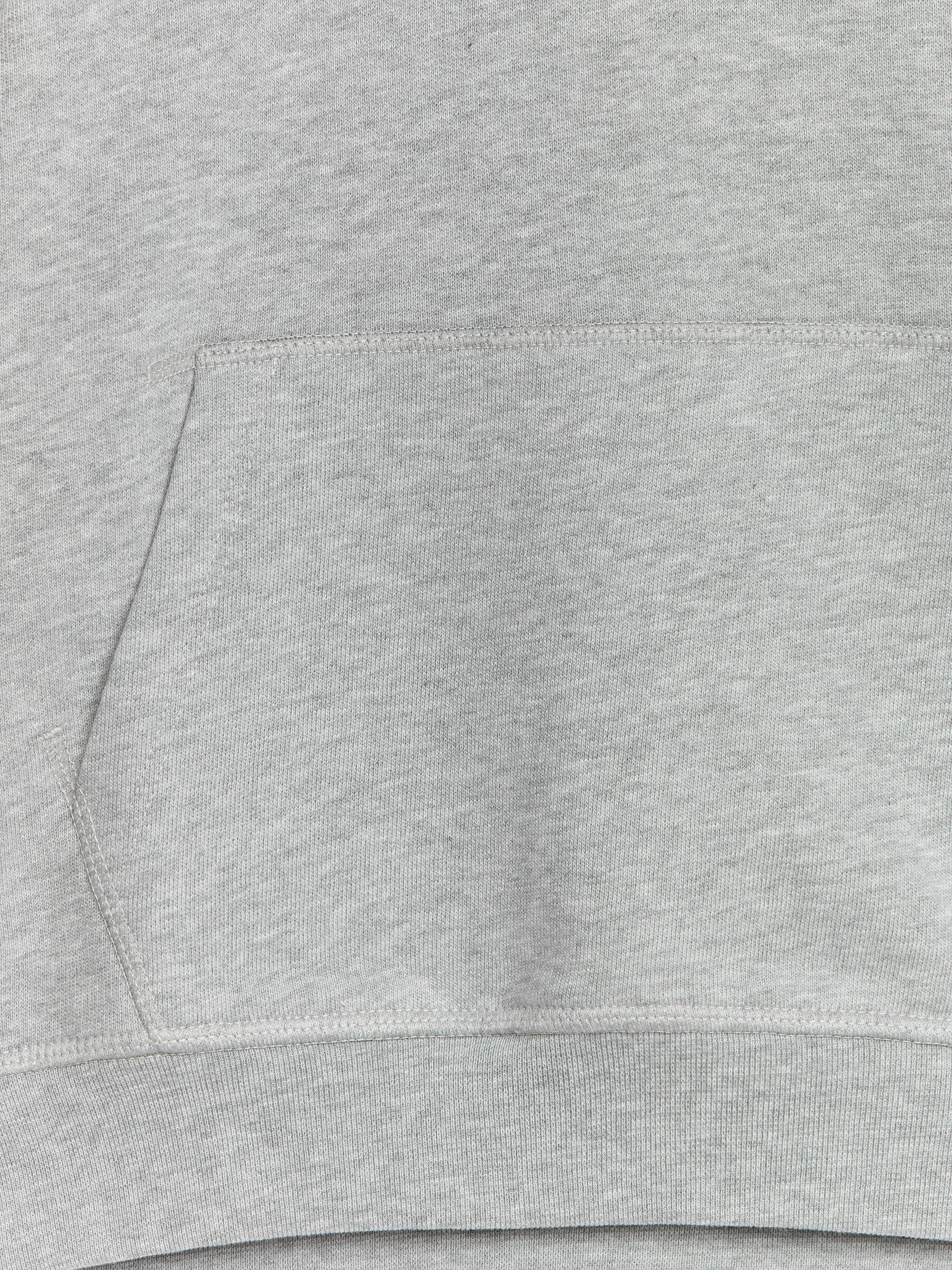 French Terry Hoodie - Grey Melange - Regular fit - Children - StillMedia/DescriptiveDetail - 1