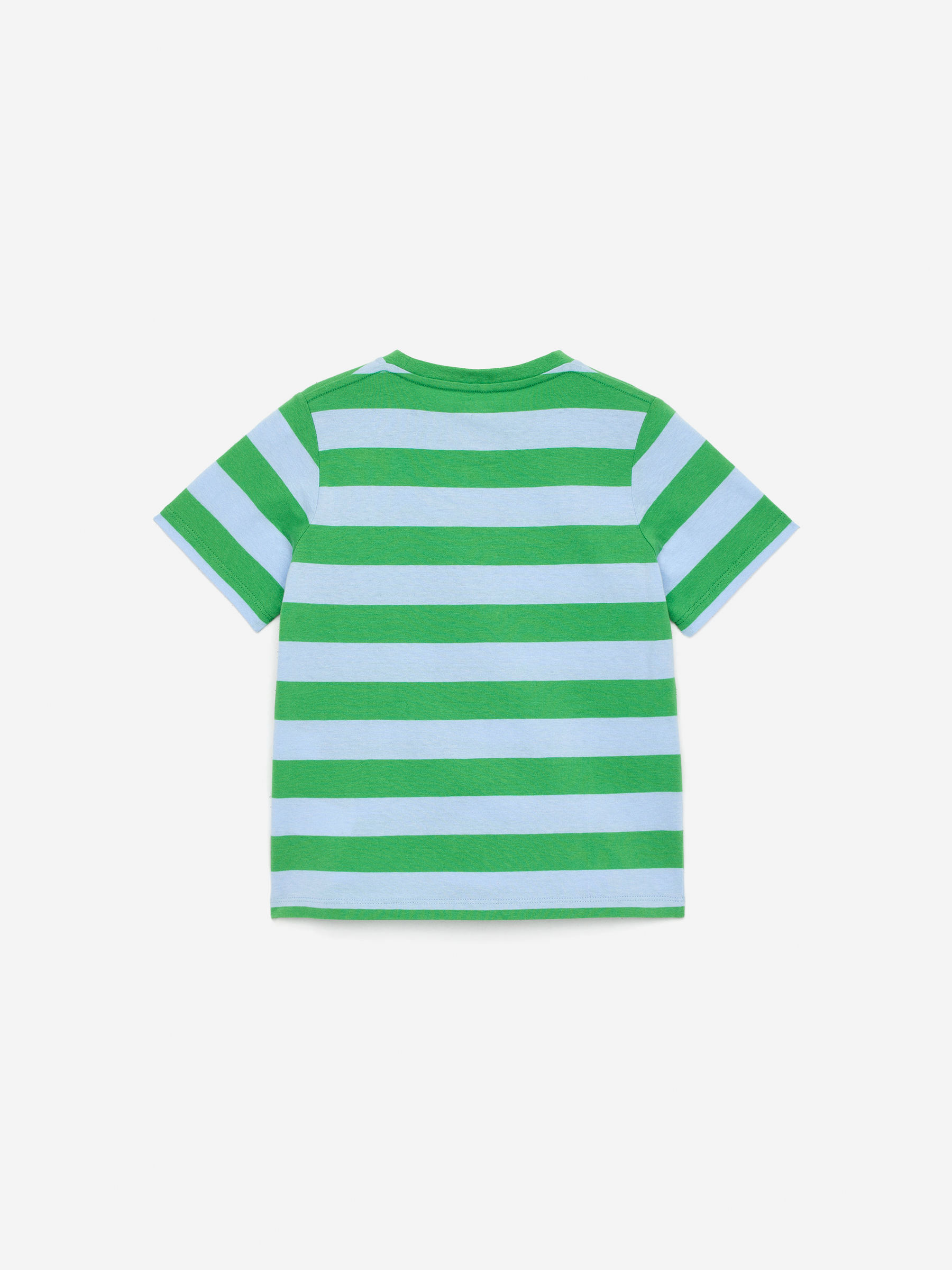 Stripe T-Shirt - Green/Light Blue - Regular fit - Children - StillMedia/DescriptiveStillLife - 3