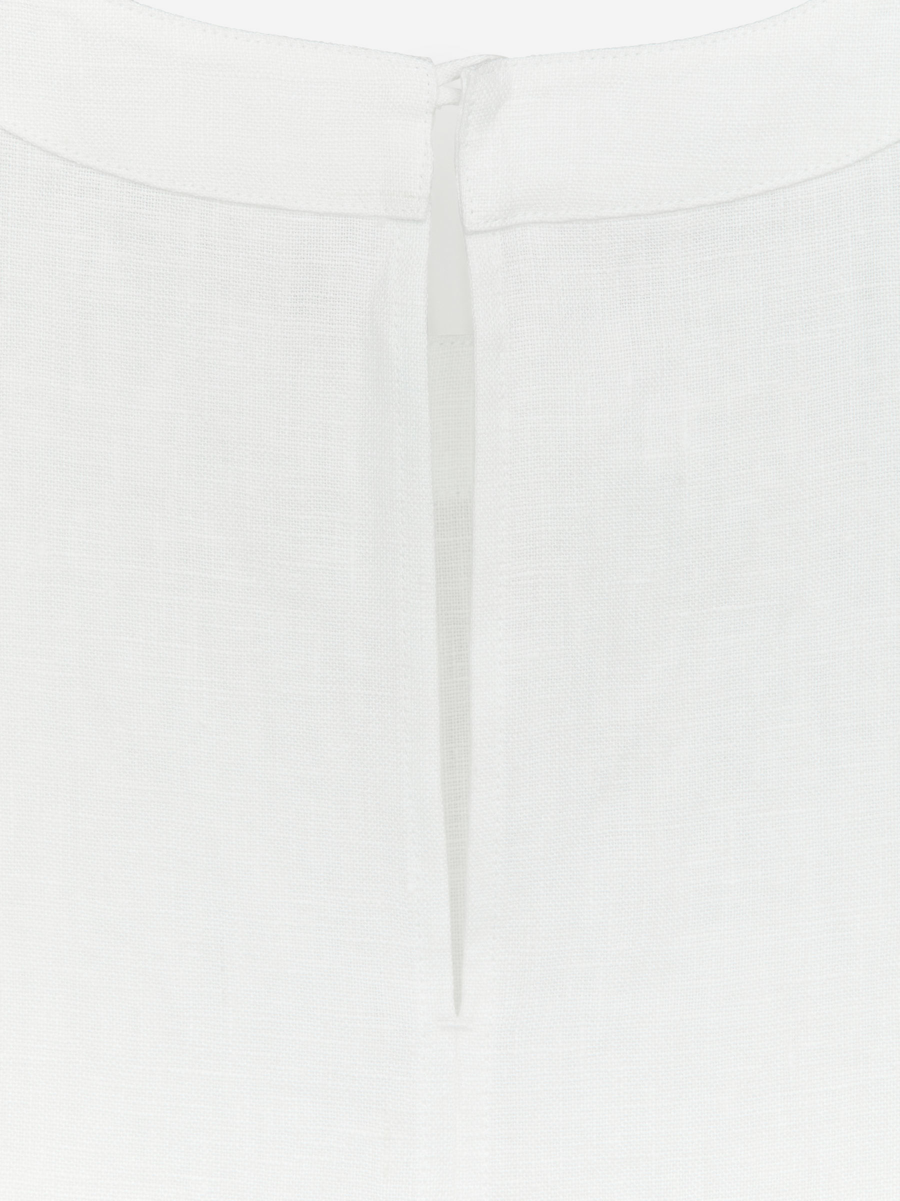 Mini Linen Dress - White - Regular fit - Women - StillMedia/DescriptiveDetail - 2