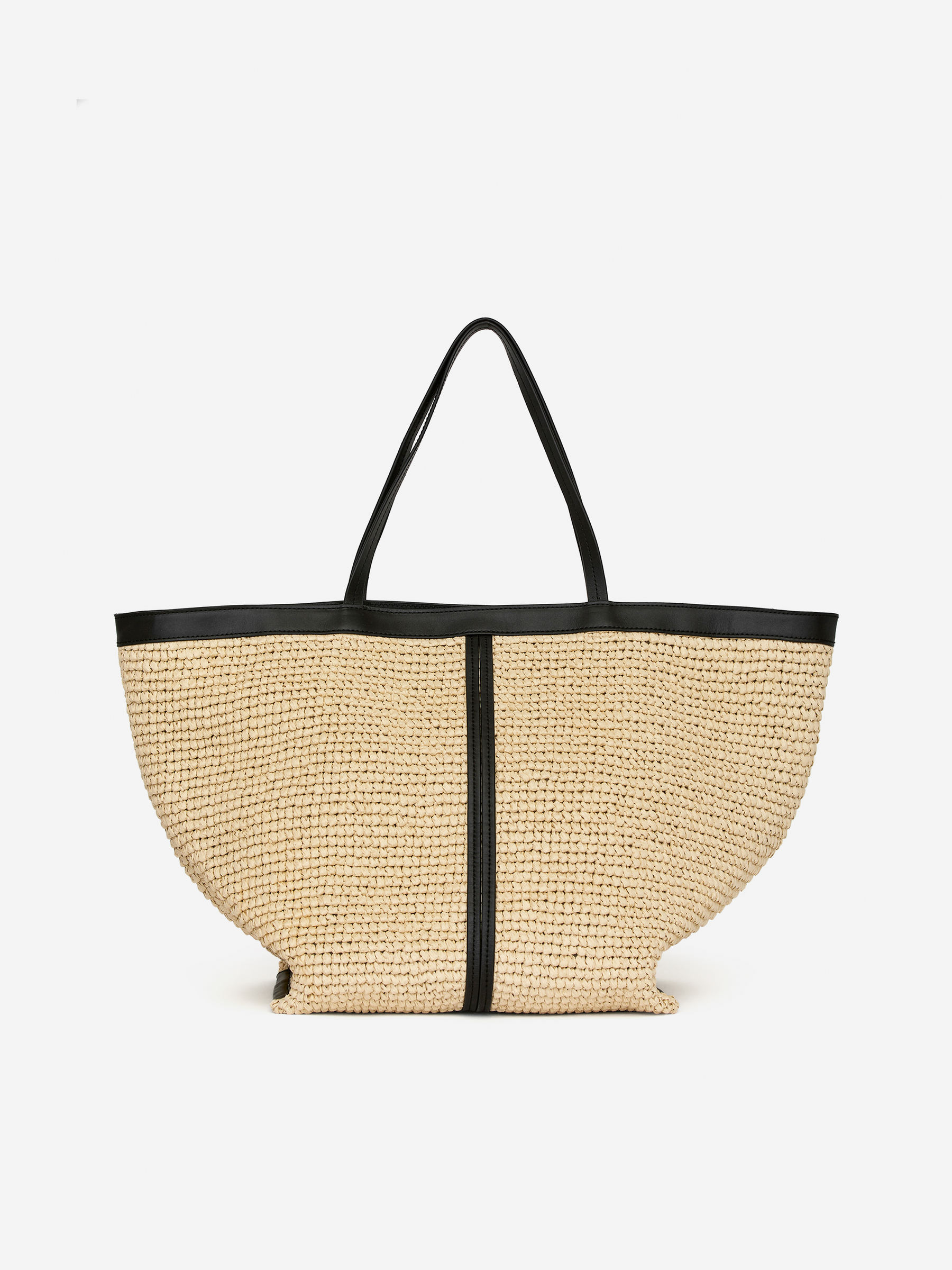 Straw Tote - Beige - Women - StillMedia/DescriptiveStillLife - 2