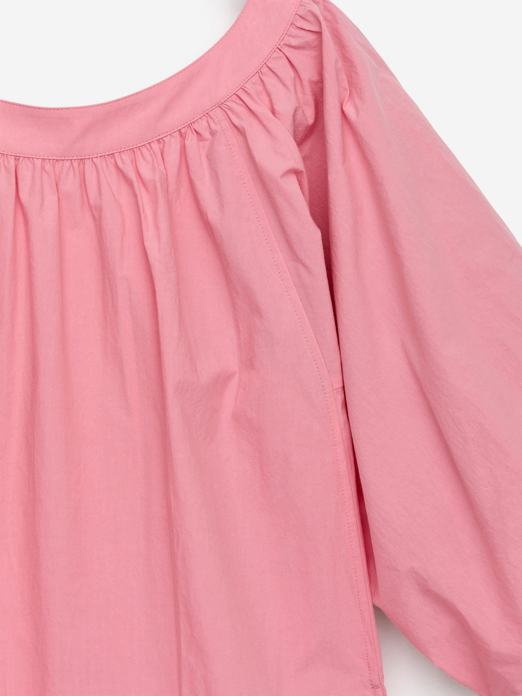 Vestido con mangas abullonadas - Rosa - Corte estándar - Women - StillMedia/DescriptiveDetail - 1