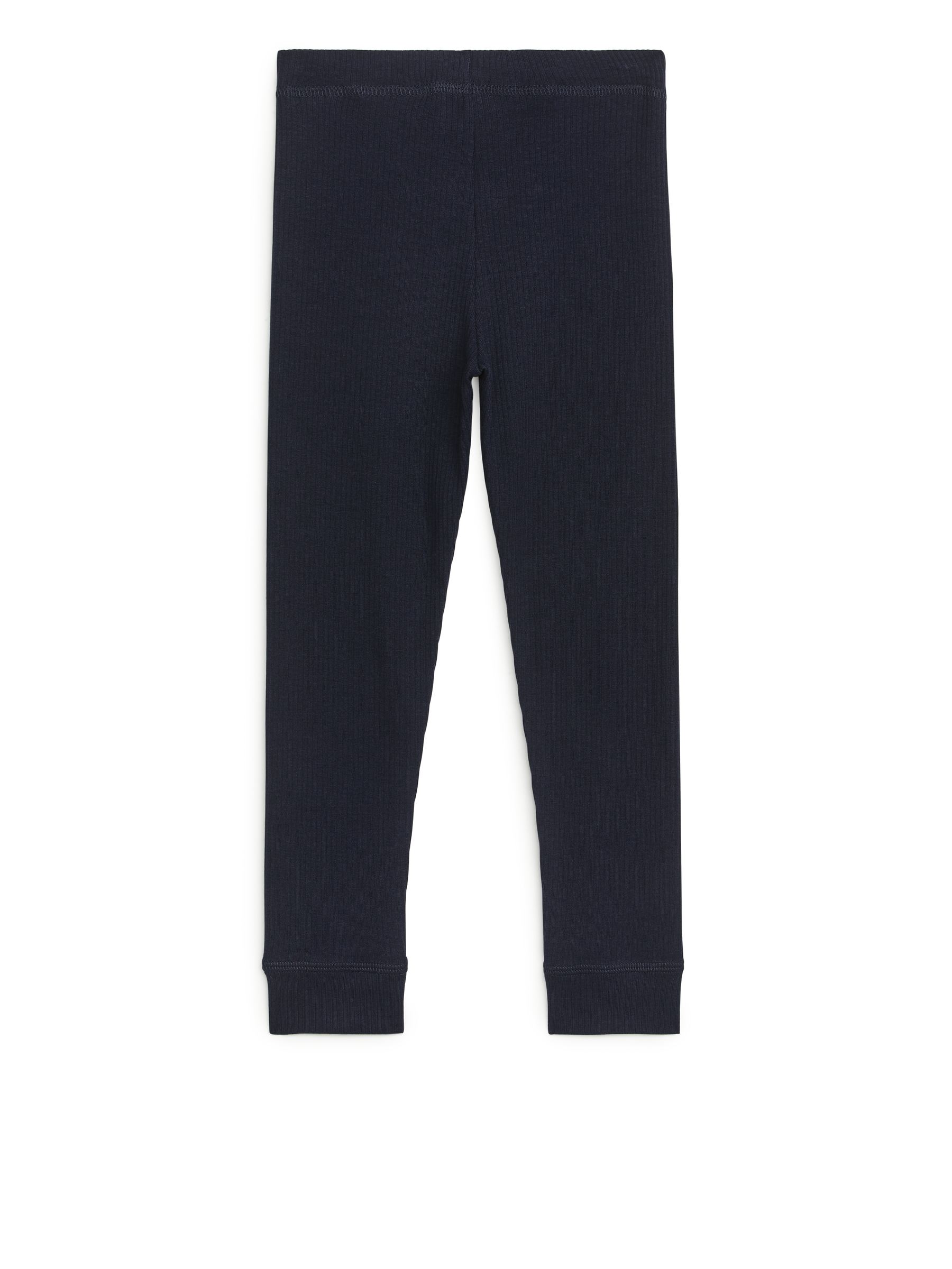 Ribbed Cotton Tencel Leggings - Dark Blue - Children - StillMedia/DescriptiveStillLife - 2