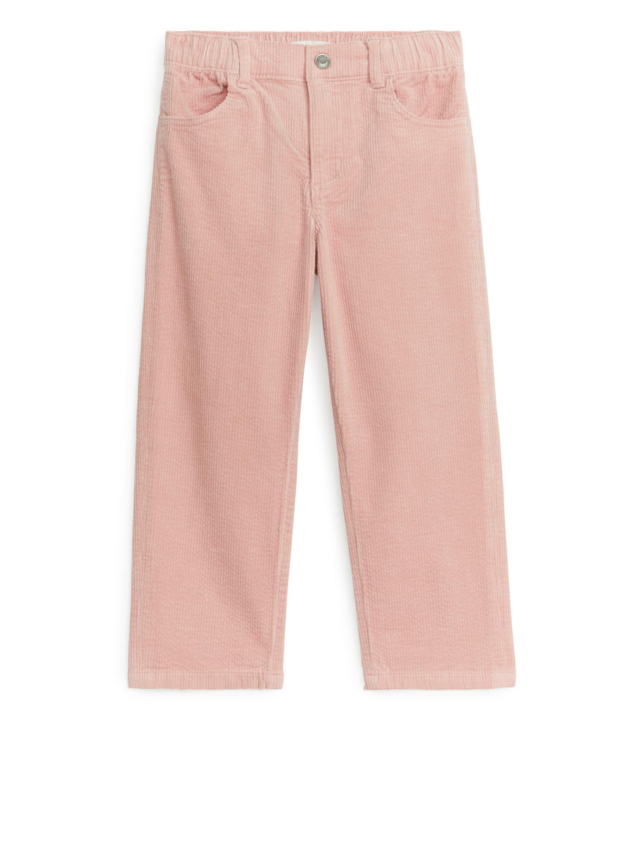 Corduroy Trousers-#C1A59D-6758