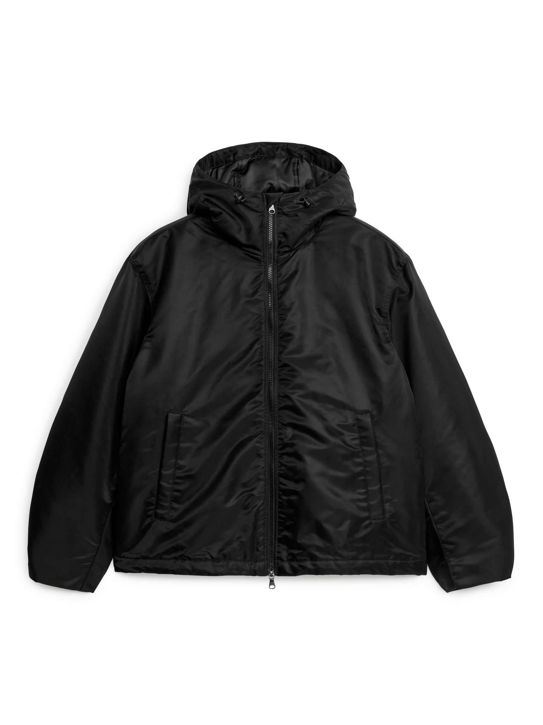 Chaqueta con capucha acolchada-#333538-6434