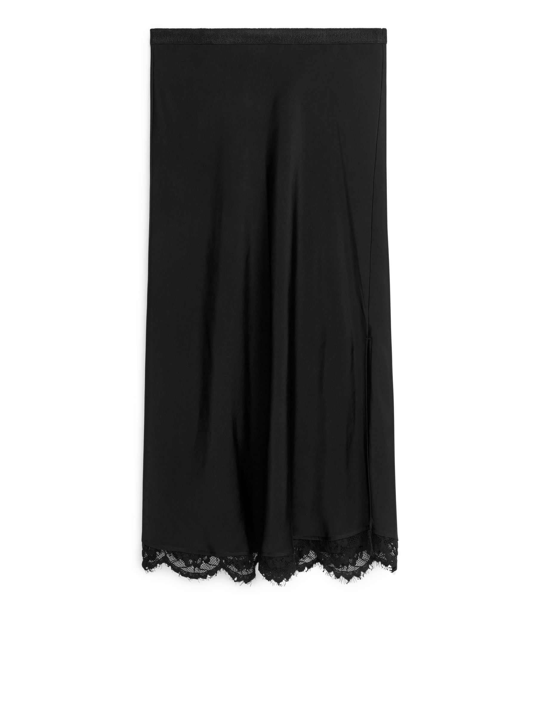 Gonna con dettagli in pizzo - Nero - Women - StillMedia/DescriptiveStillLife - 1
