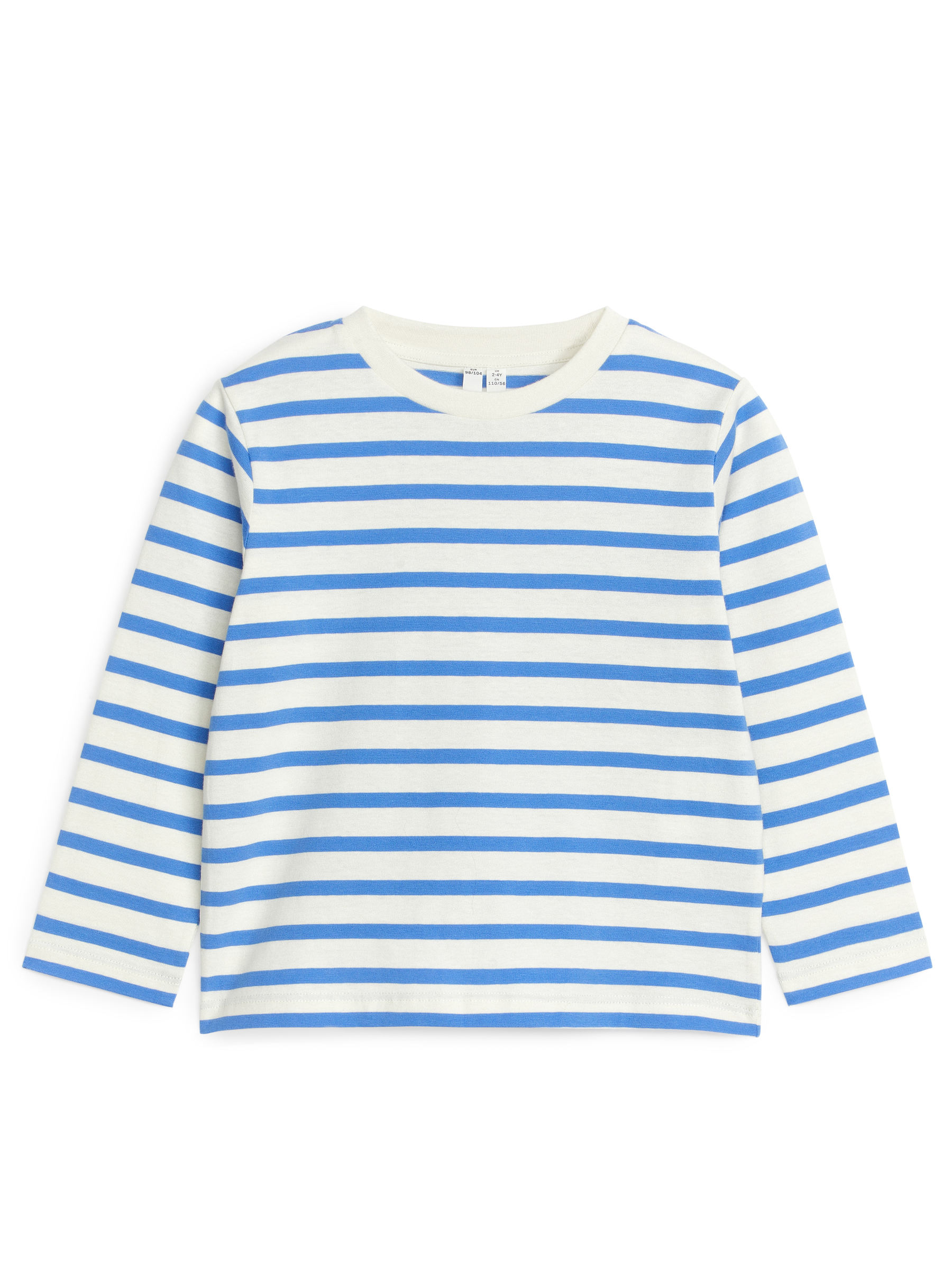 Langärmeliges T-Shirt im 2er-Pack - Blauer Streifen/Khaki - Regular Fit - Kinder - StillMedia/DescriptiveStillLife - 1